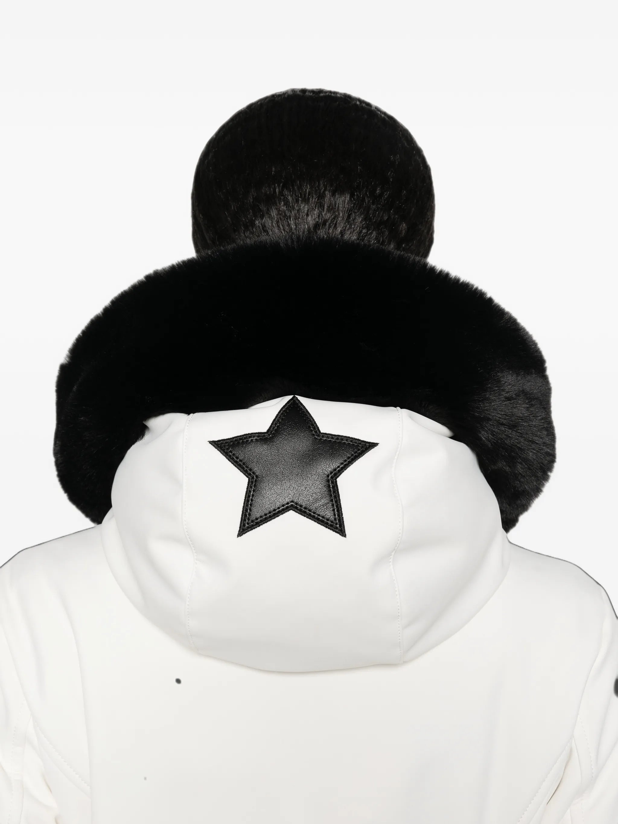 Parry faux-fur-trim ski suit