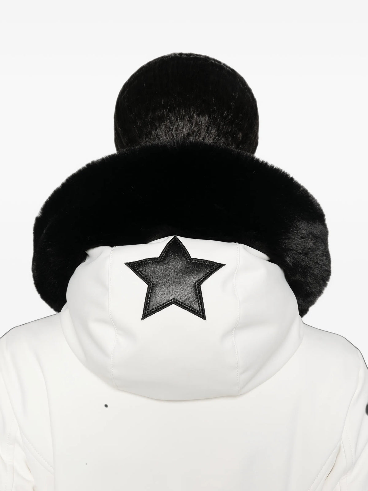 Parry faux-fur-trim ski suit