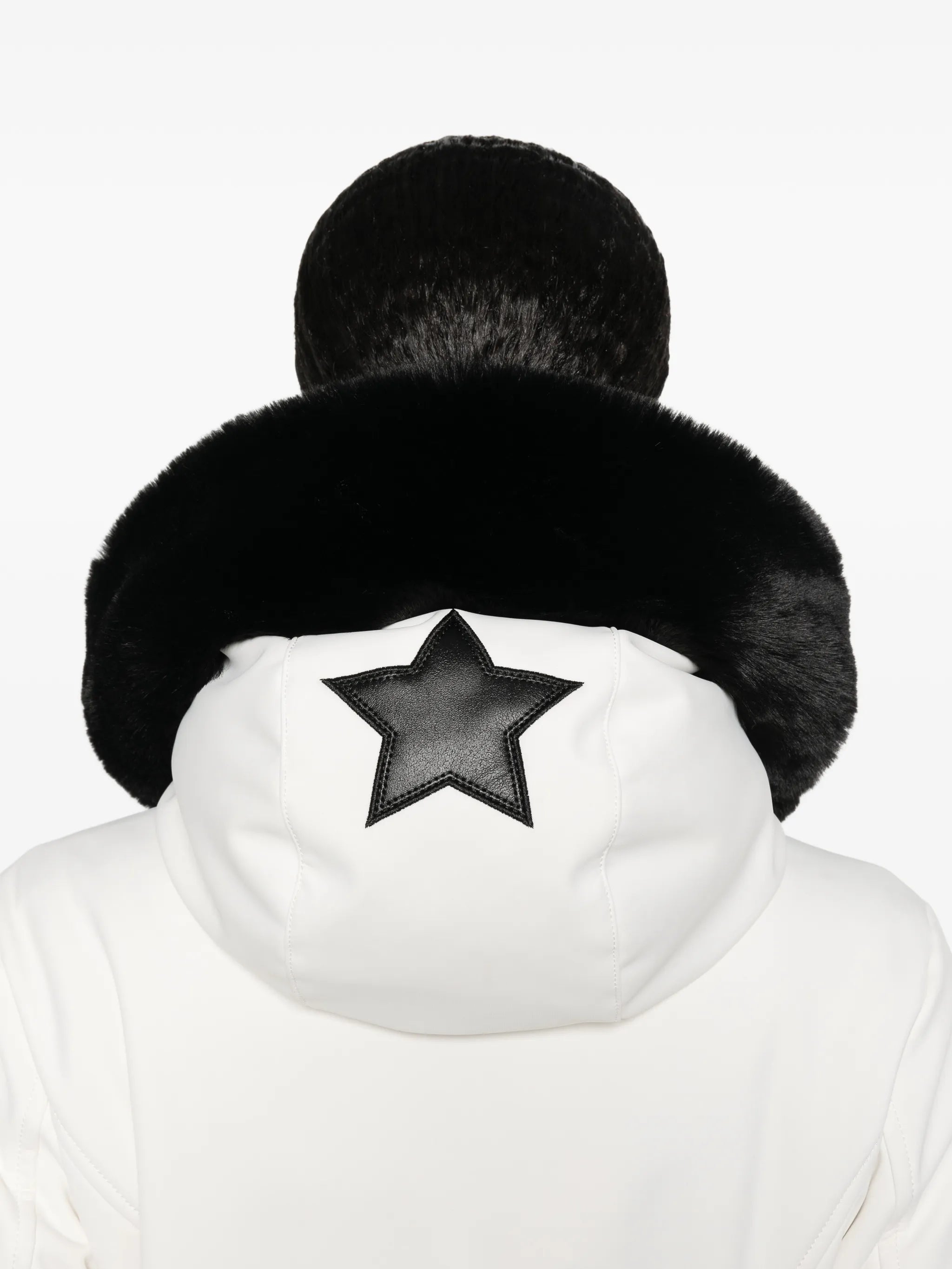 Parry faux-fur-trim ski suit