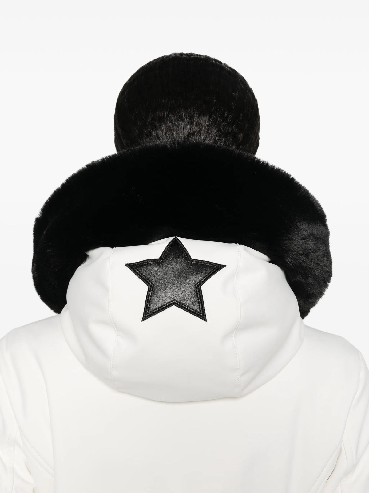 Parry faux-fur-trim ski suit