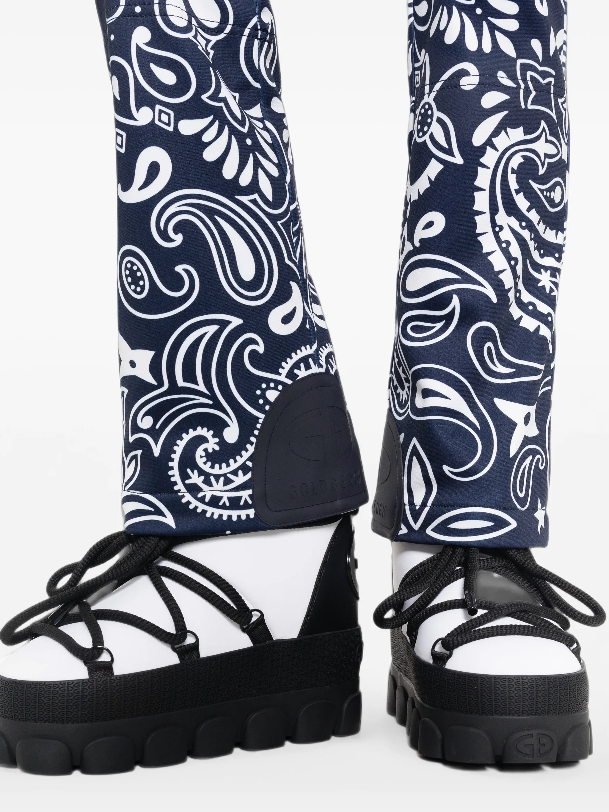 Shiro bandana-print ski leggings