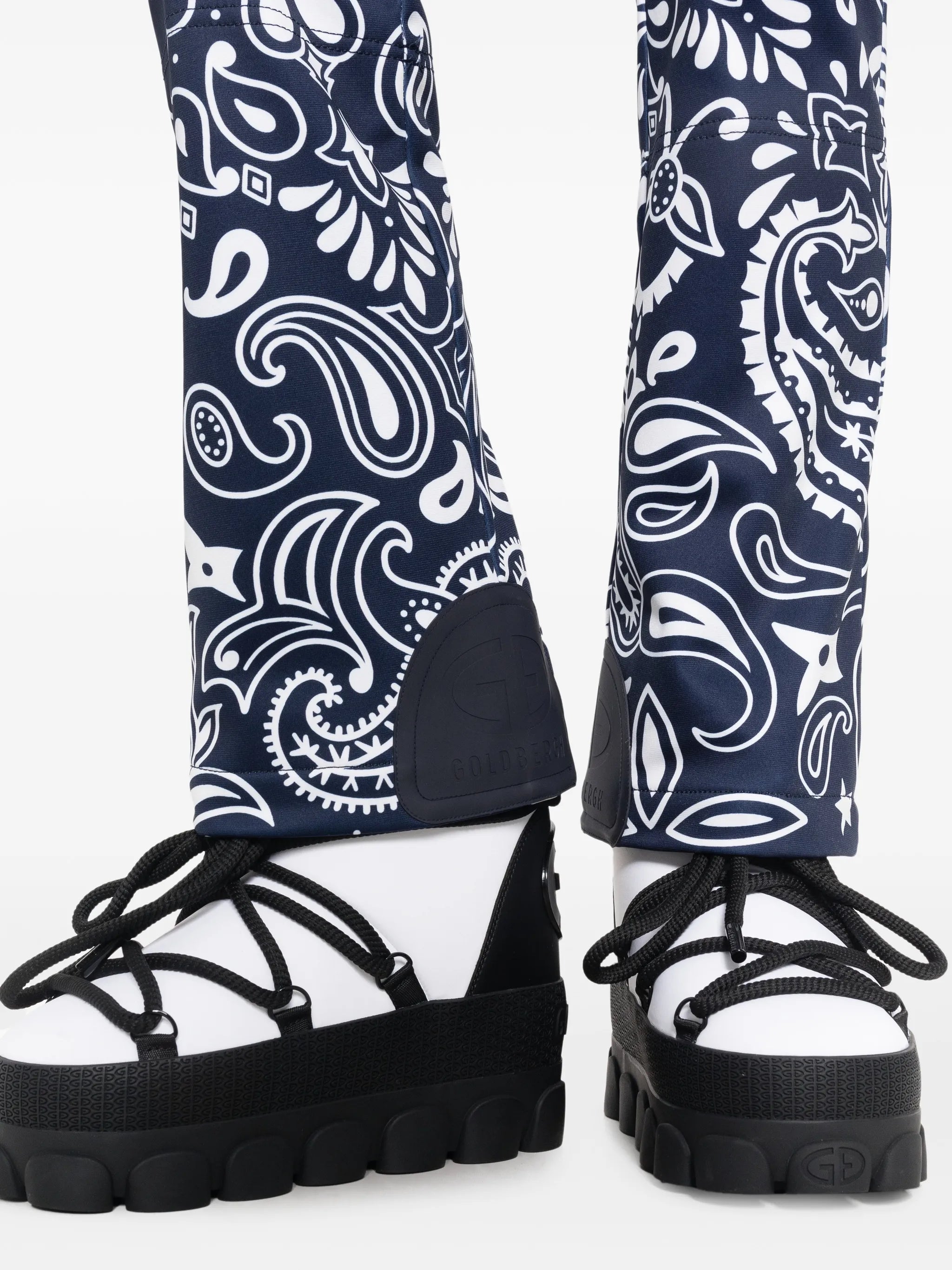 Shiro bandana-print ski leggings