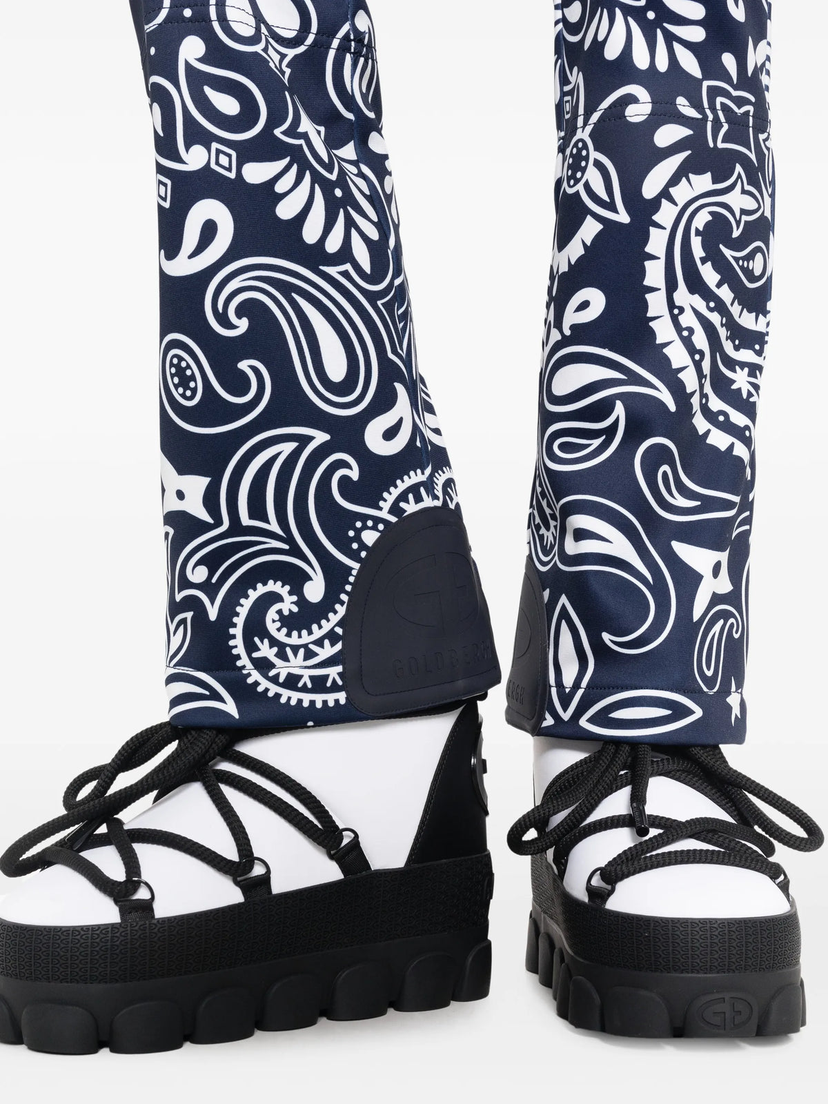 Shiro bandana-print ski leggings