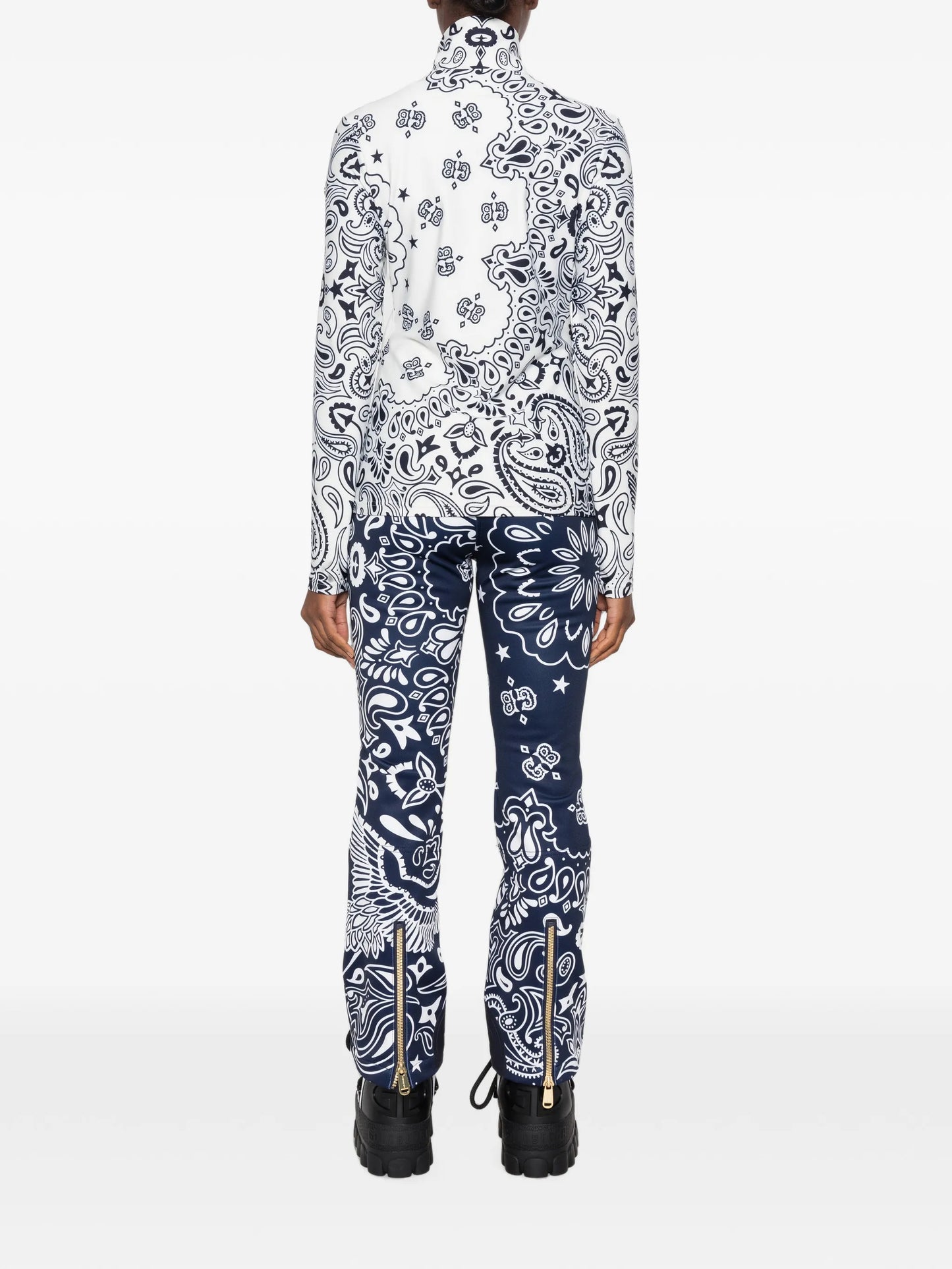 Toriko bandana-print top