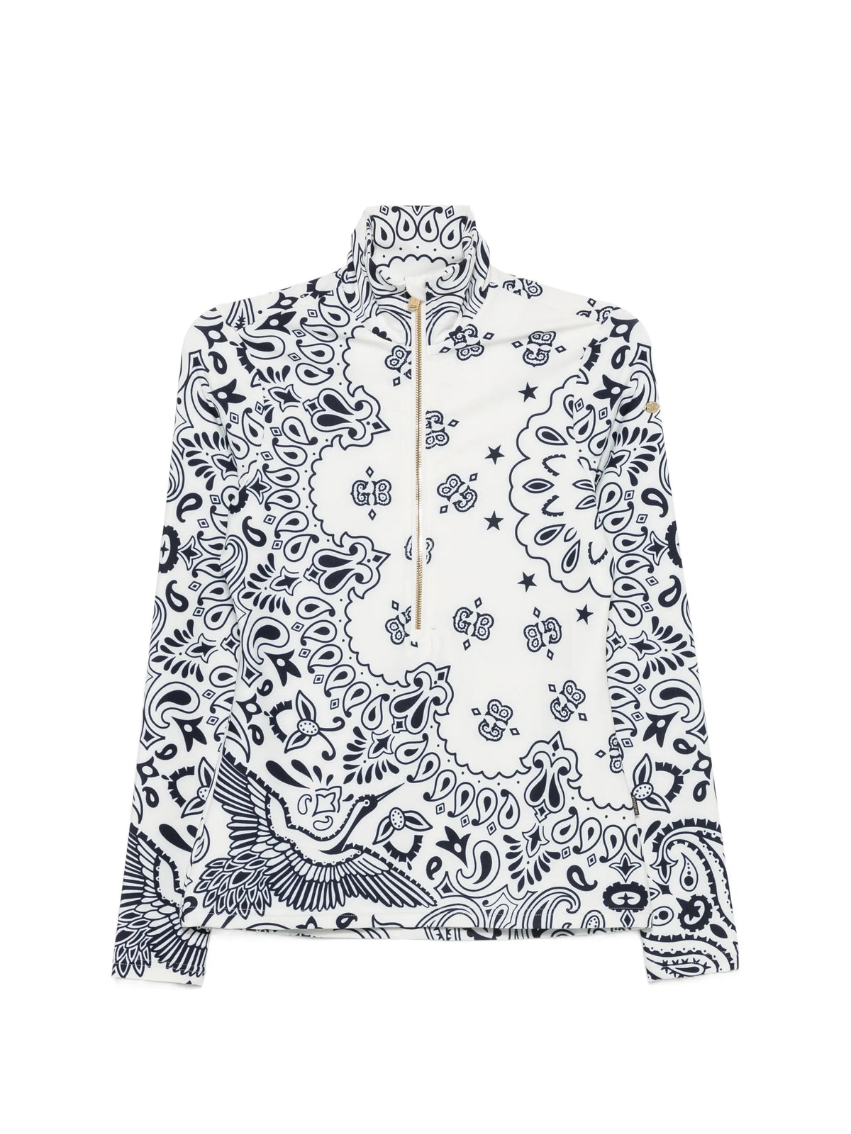 Toriko bandana-print top