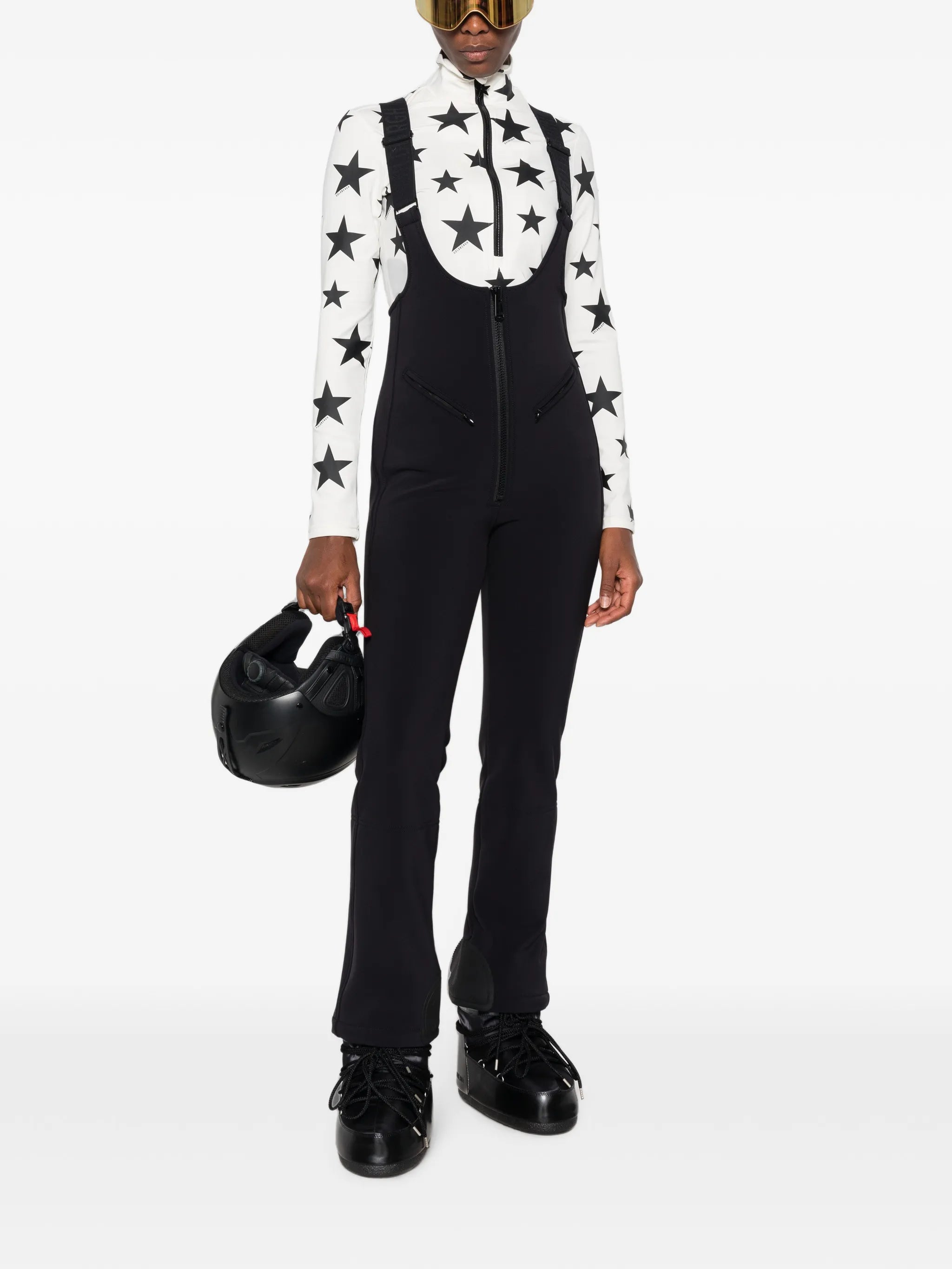 Hikari star-print top