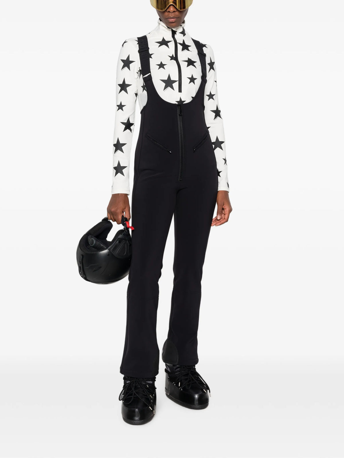 Hikari star-print top
