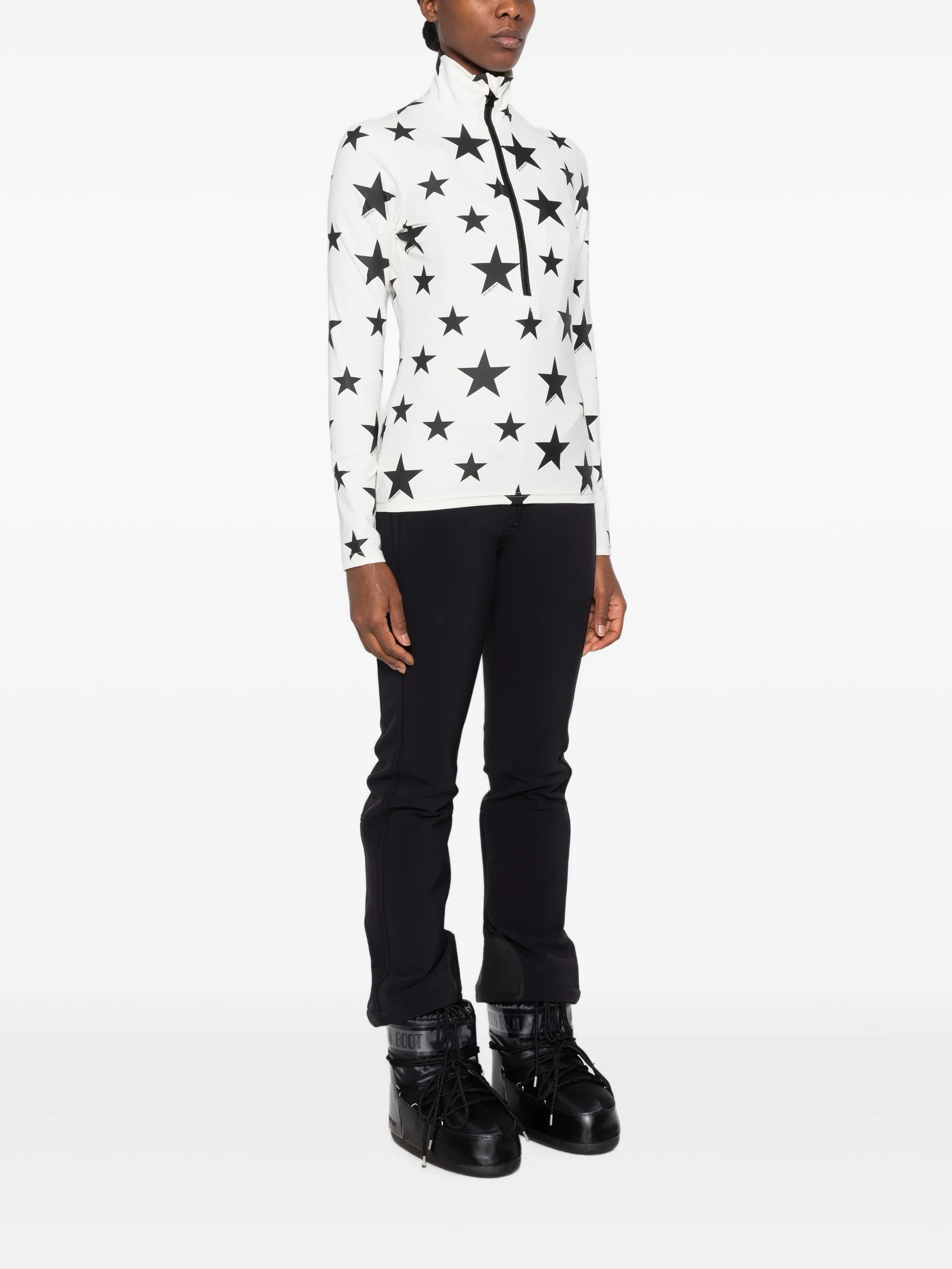 Hikari star-print top