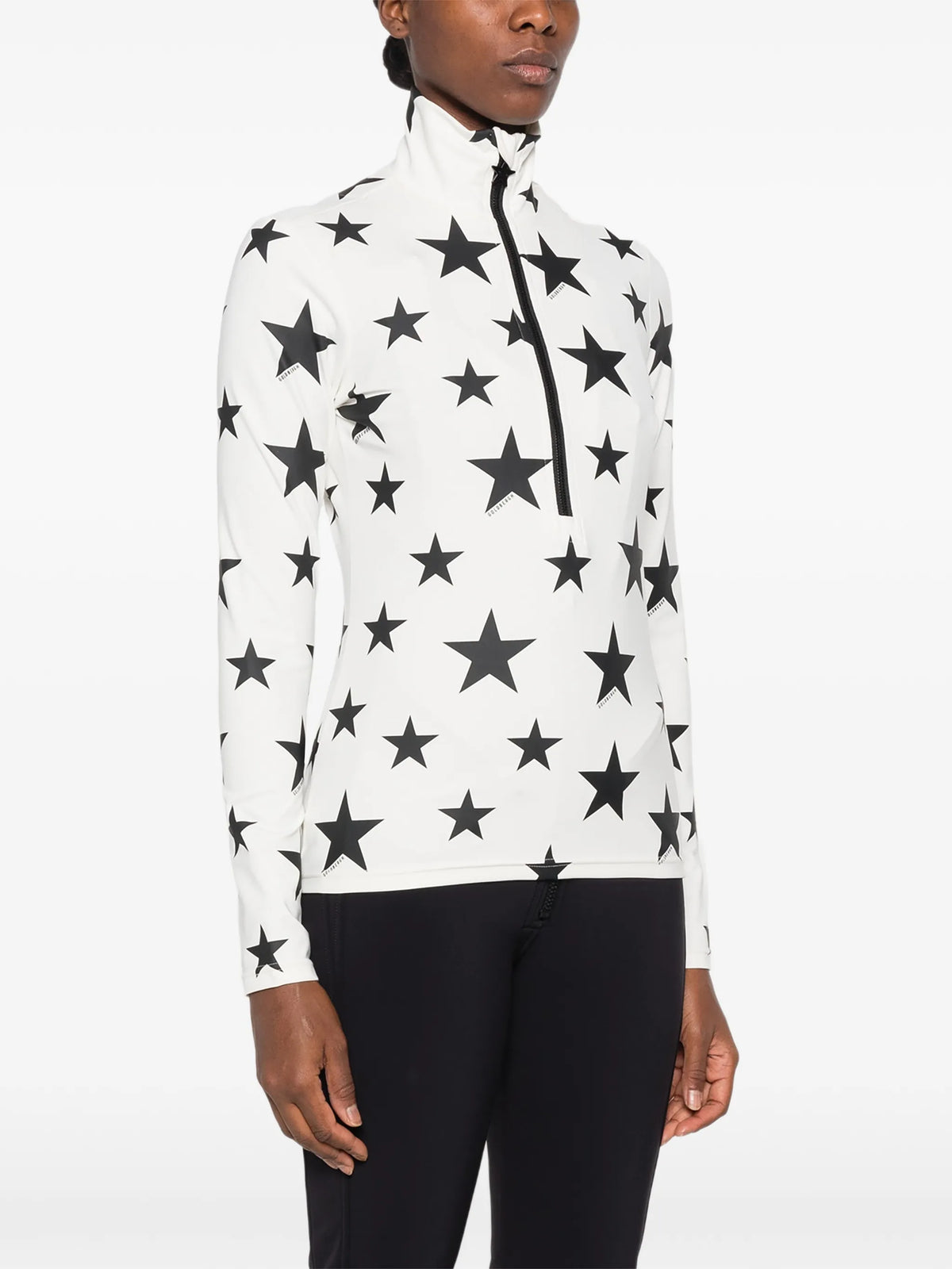 Hikari star-print top