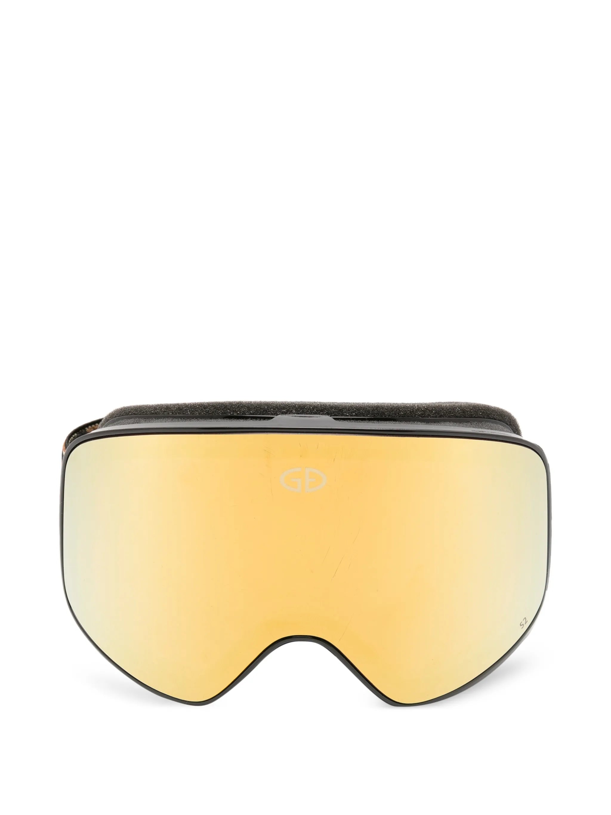 Aero leopard-print ski goggles