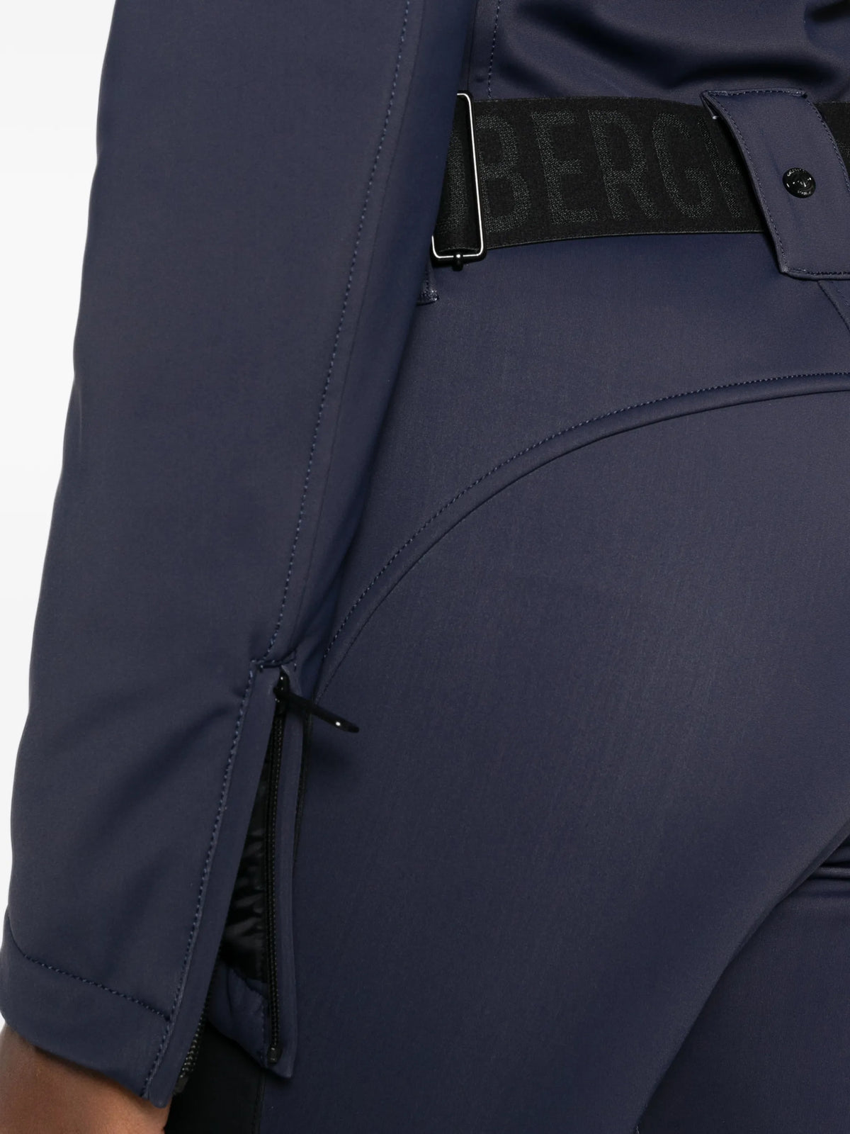 Parry faux-fur-trim ski suit
