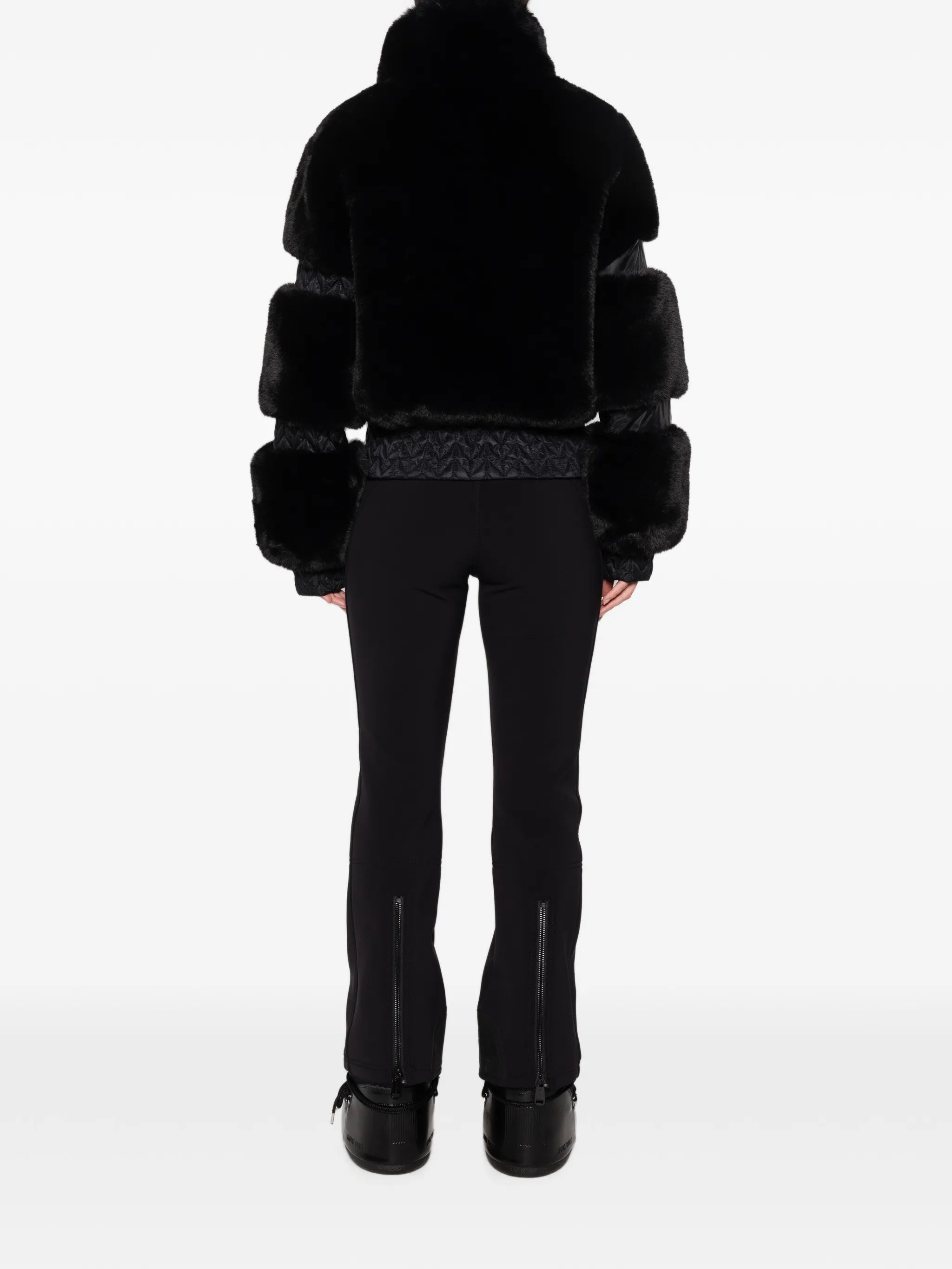 Fuwa faux-fur ski jacket