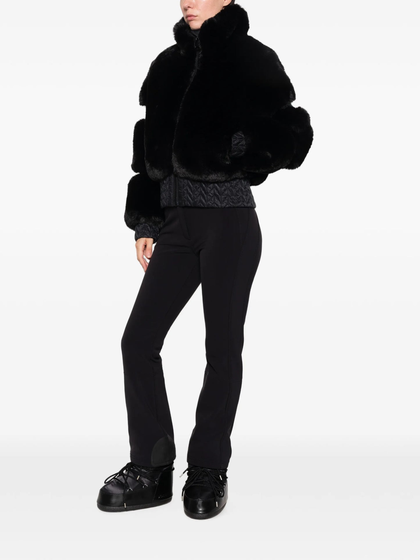 Fuwa faux-fur ski jacket