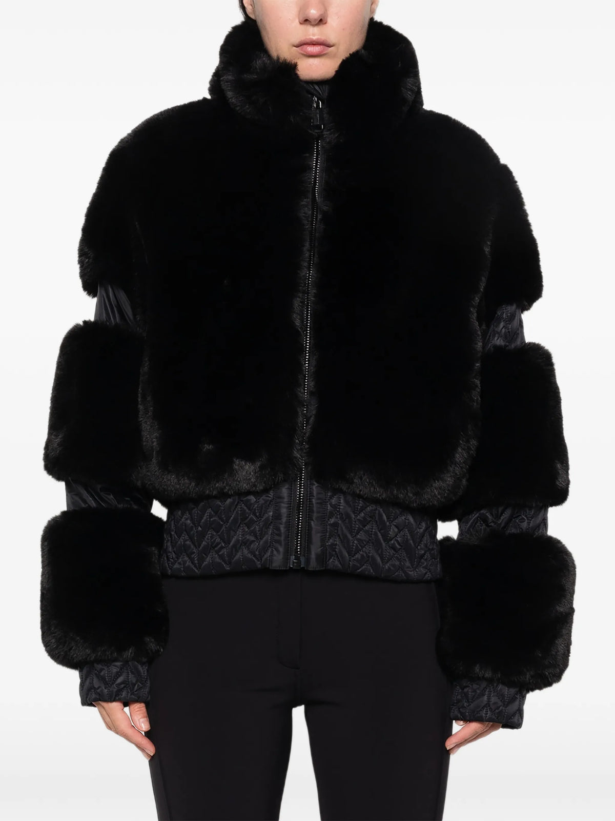 Fuwa faux-fur ski jacket
