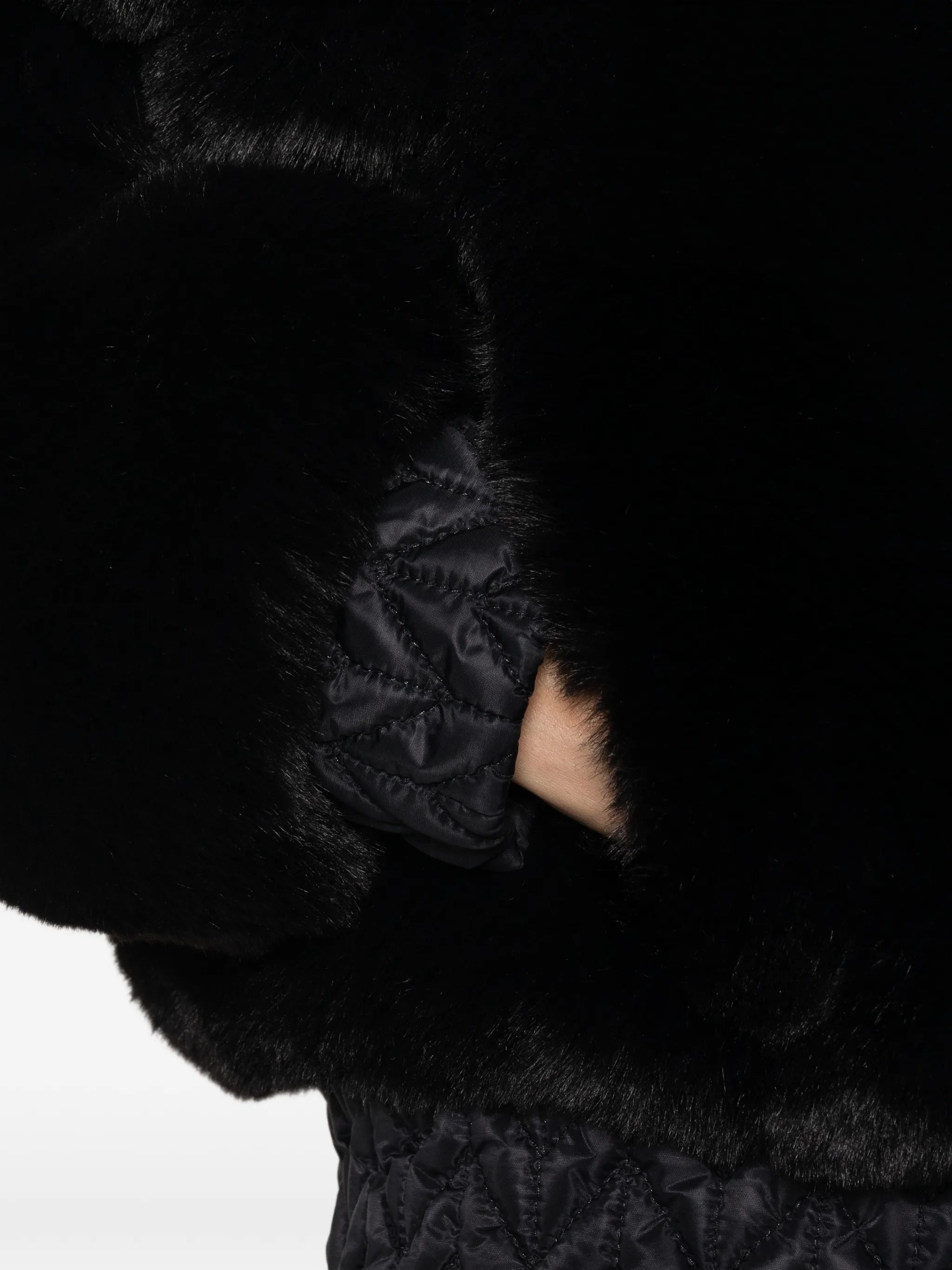 Fuwa faux-fur ski jacket