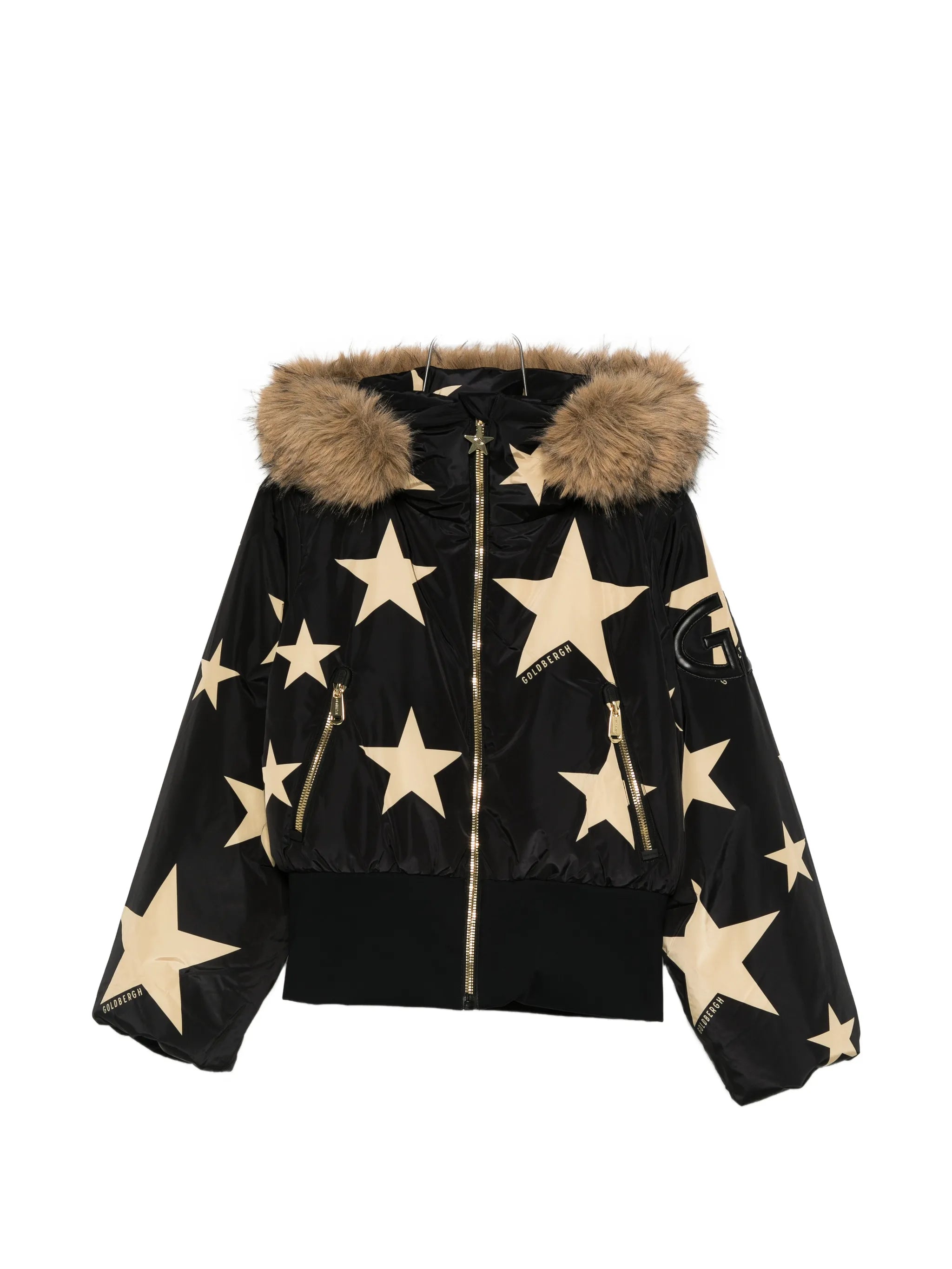 Shinnen ski jacket faux border