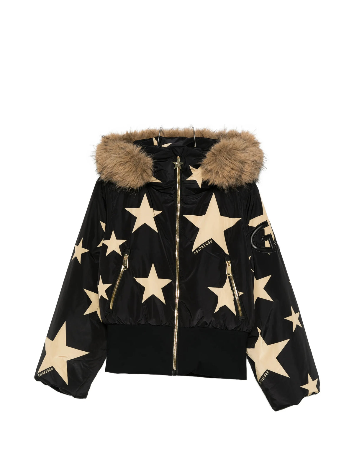 Shinnen ski jacket faux border