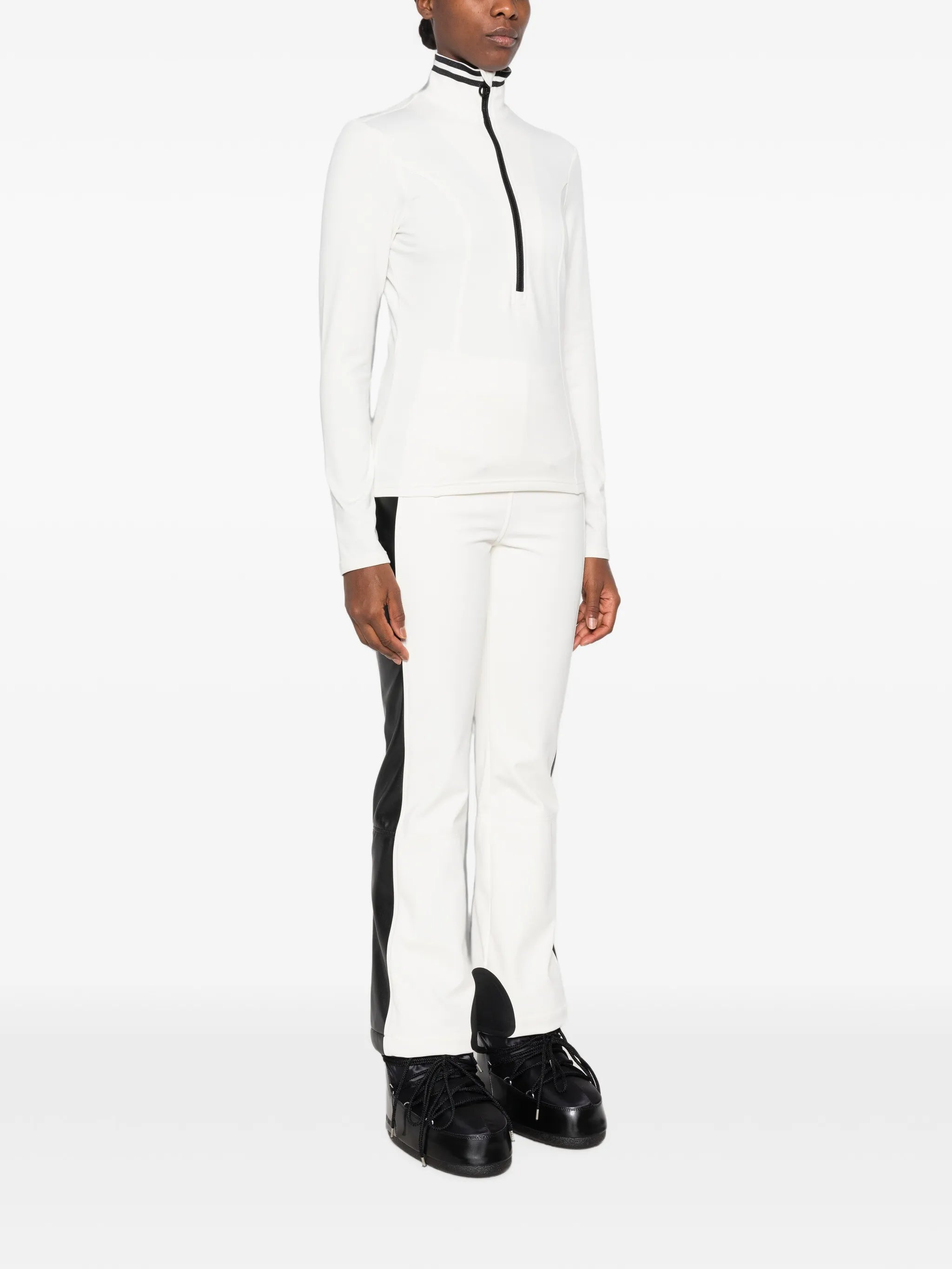 Diane zip-up base layer top