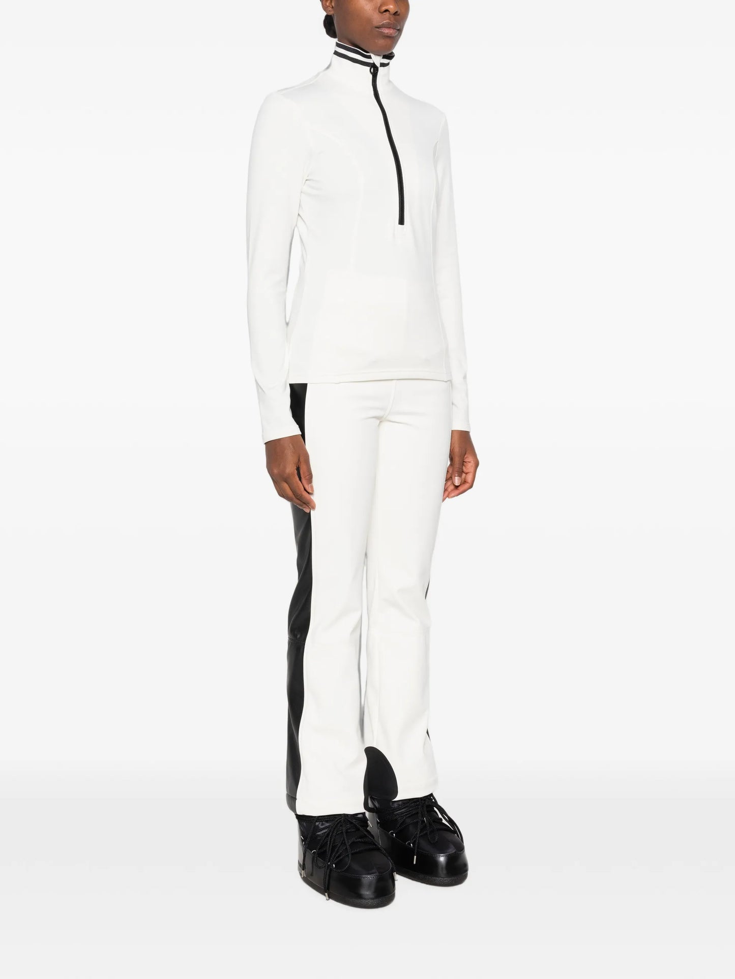 Diane zip-up base layer top