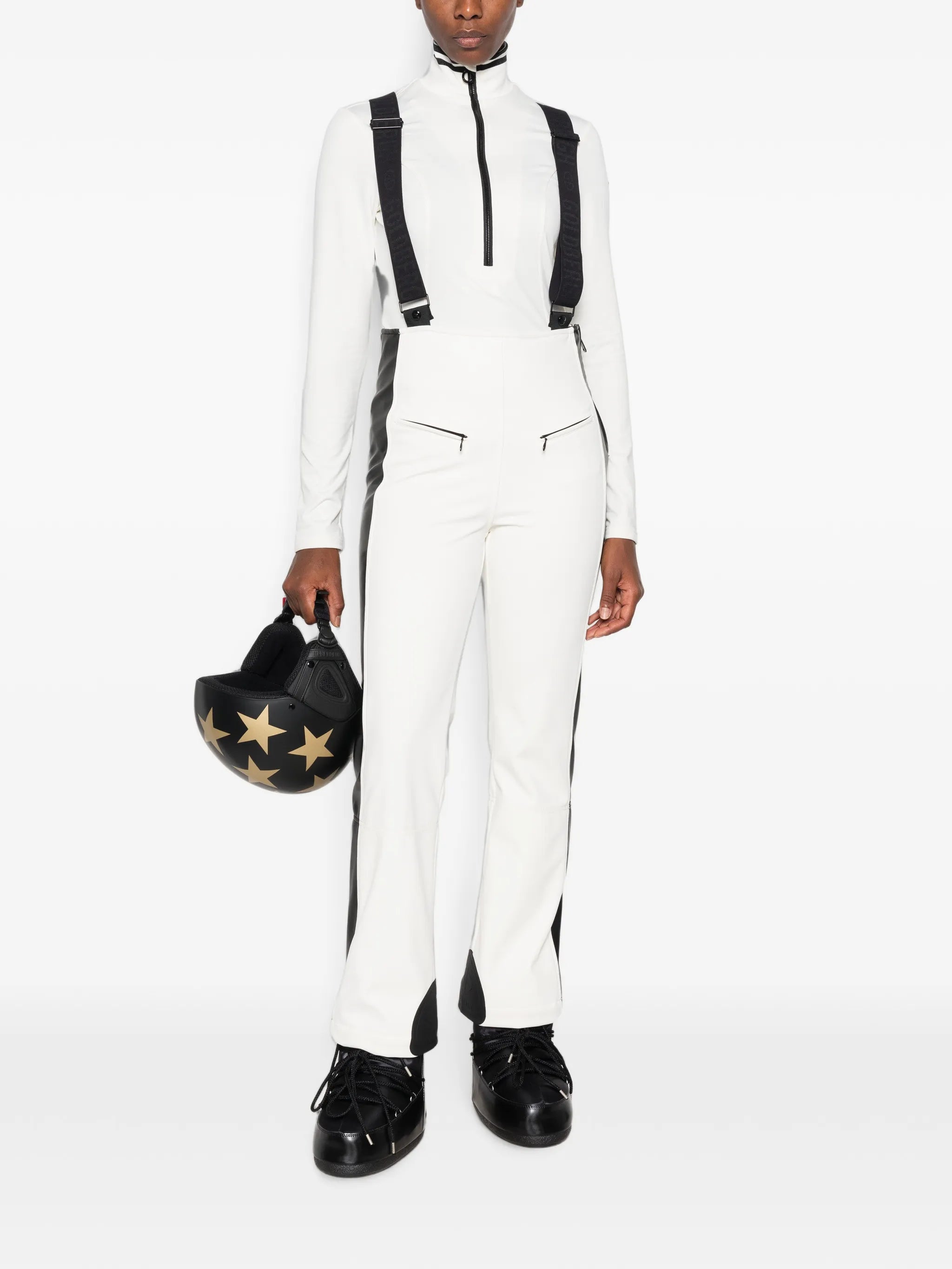 Diane zip-up base layer top