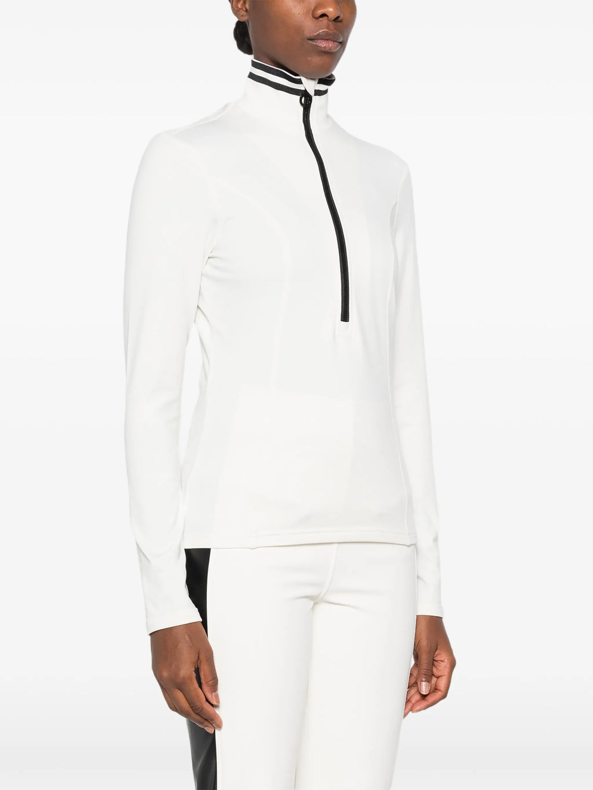 Diane zip-up base layer top