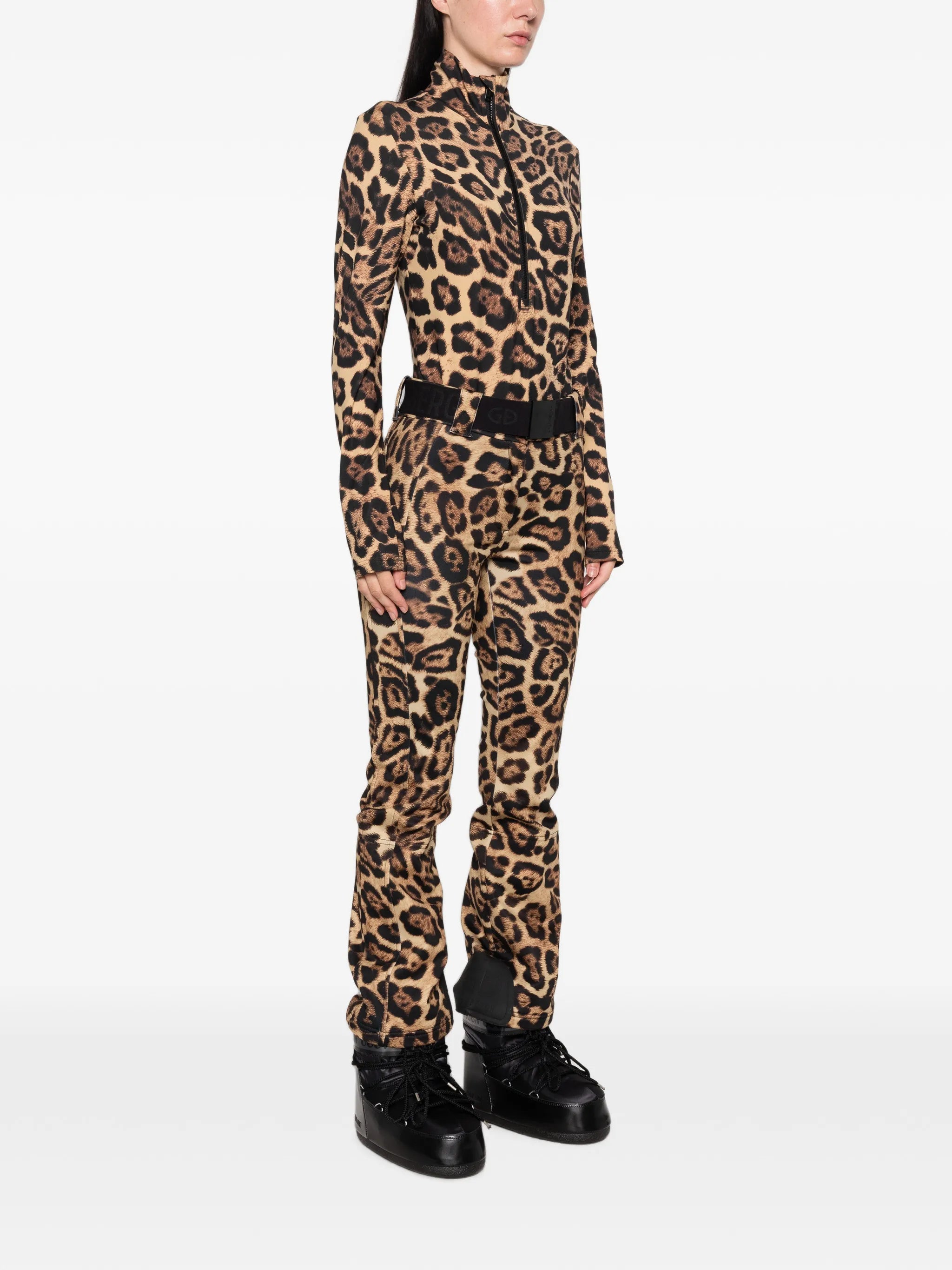 leopard-print bodysuit
