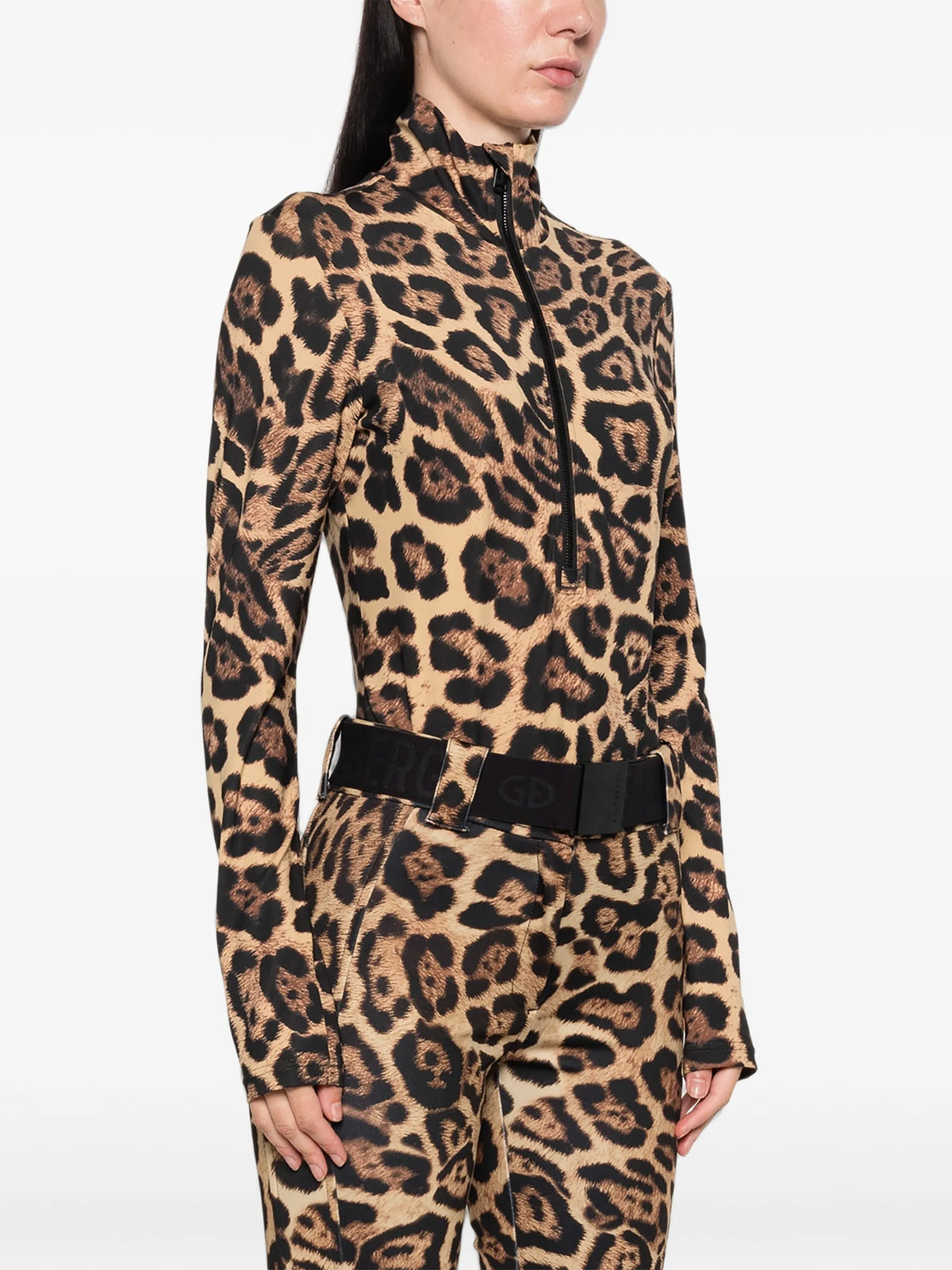 Cathy leopard-print bodysuit