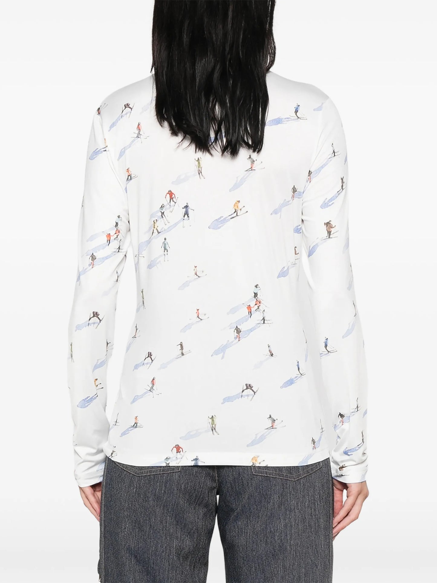 skier-print base layer