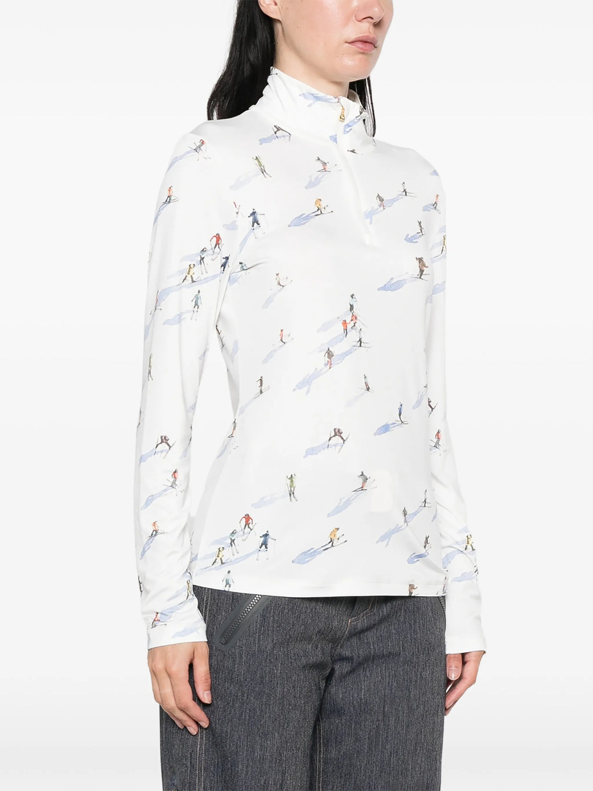 skier-print base layer