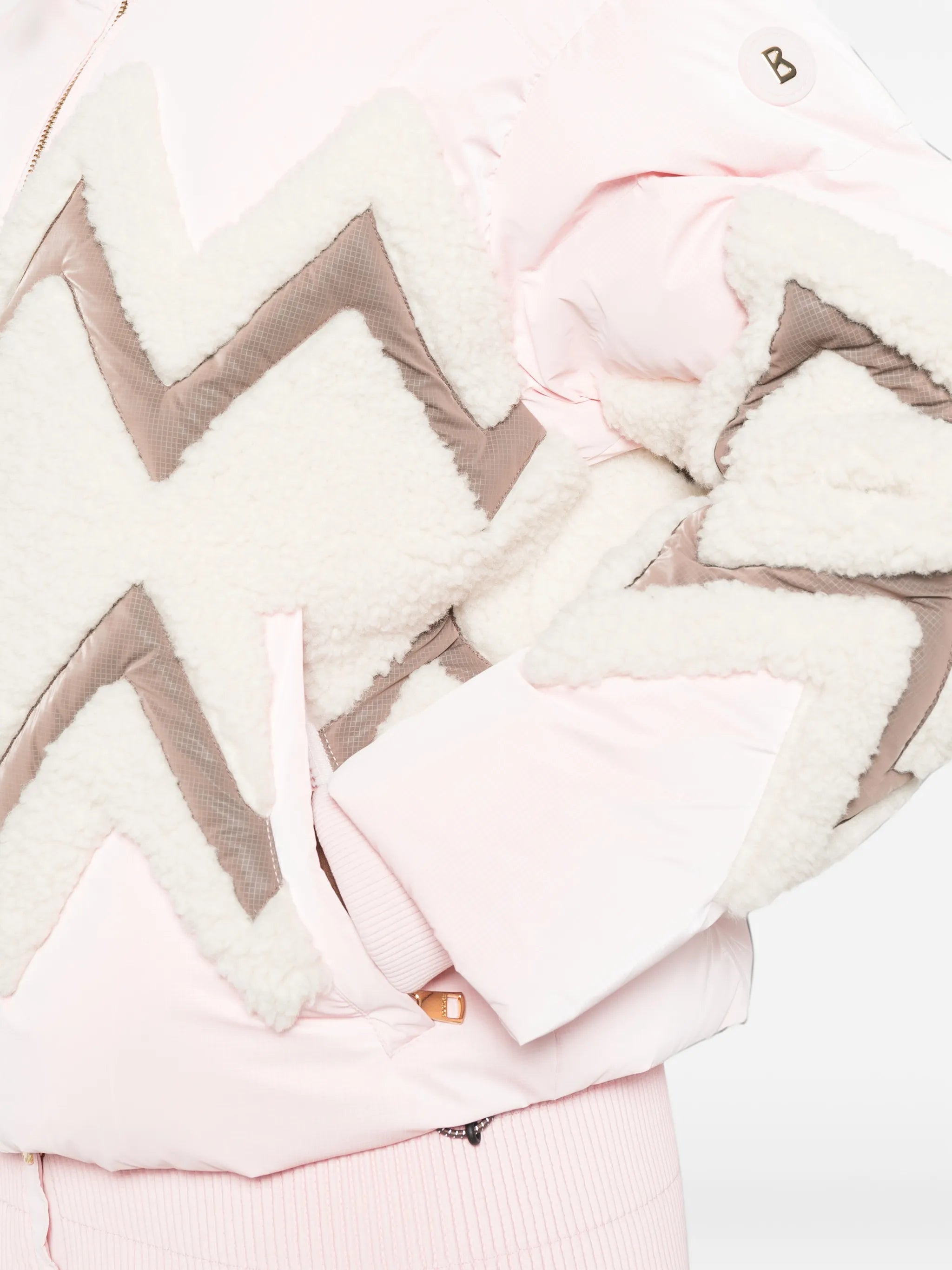 Vaya chevron ski jacket