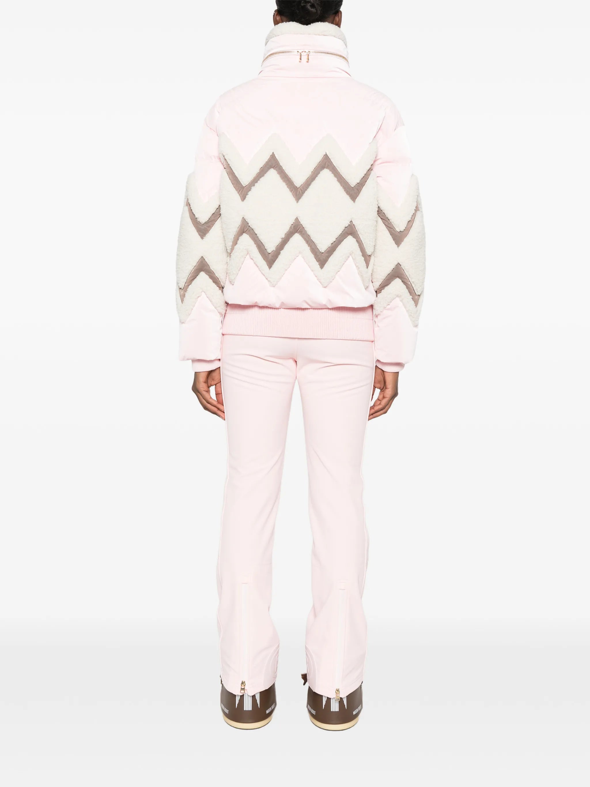 Vaya chevron ski jacket