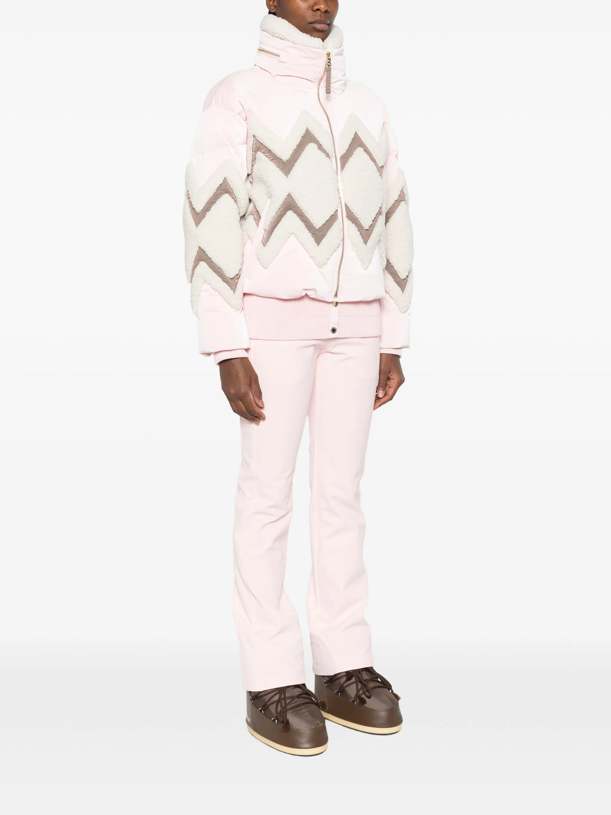 Vaya chevron ski jacket