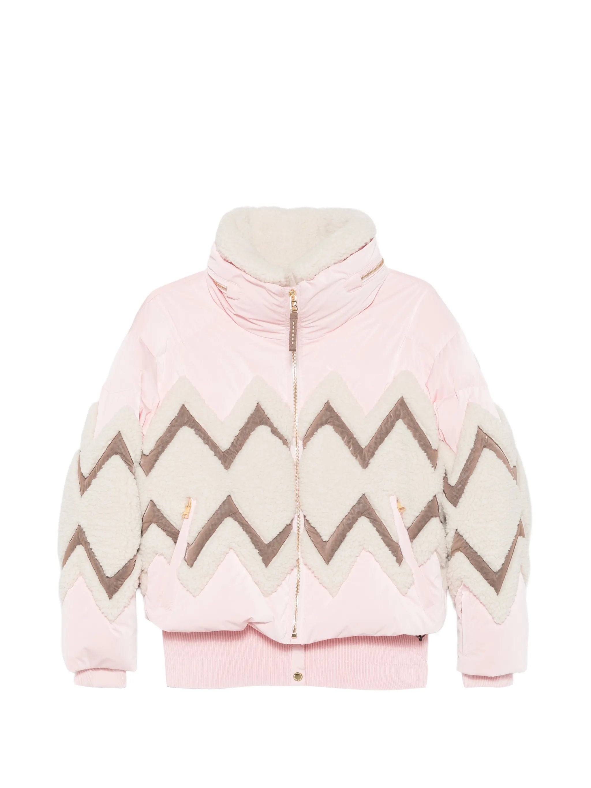 Vaya chevron ski jacket