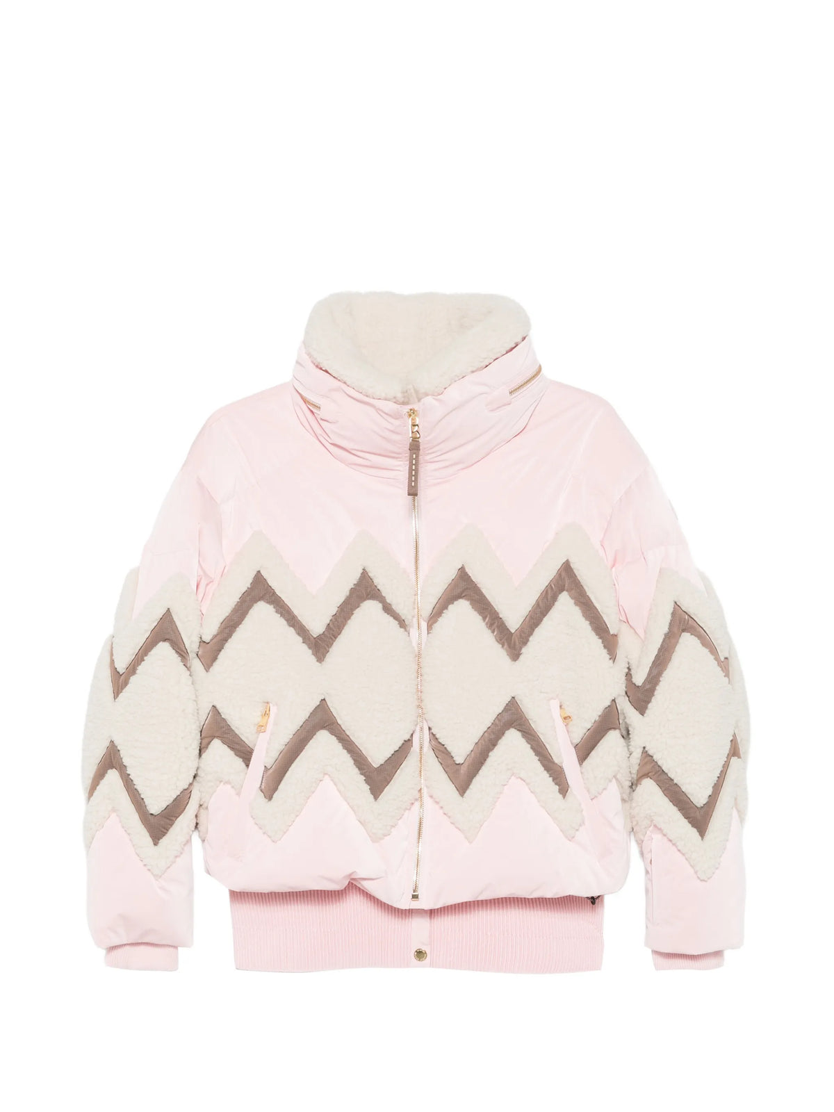Vaya chevron ski jacket