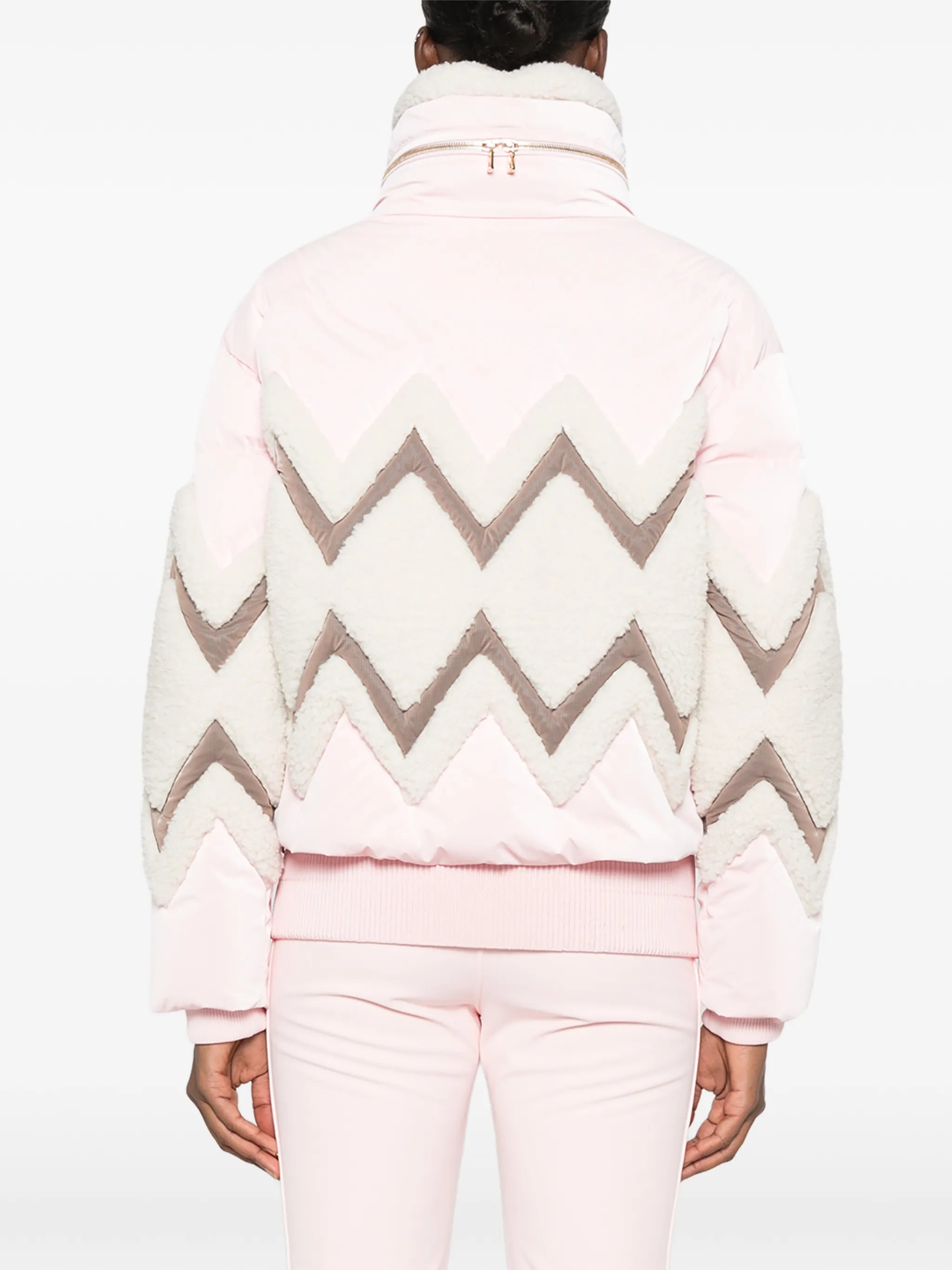 Vaya chevron ski jacket