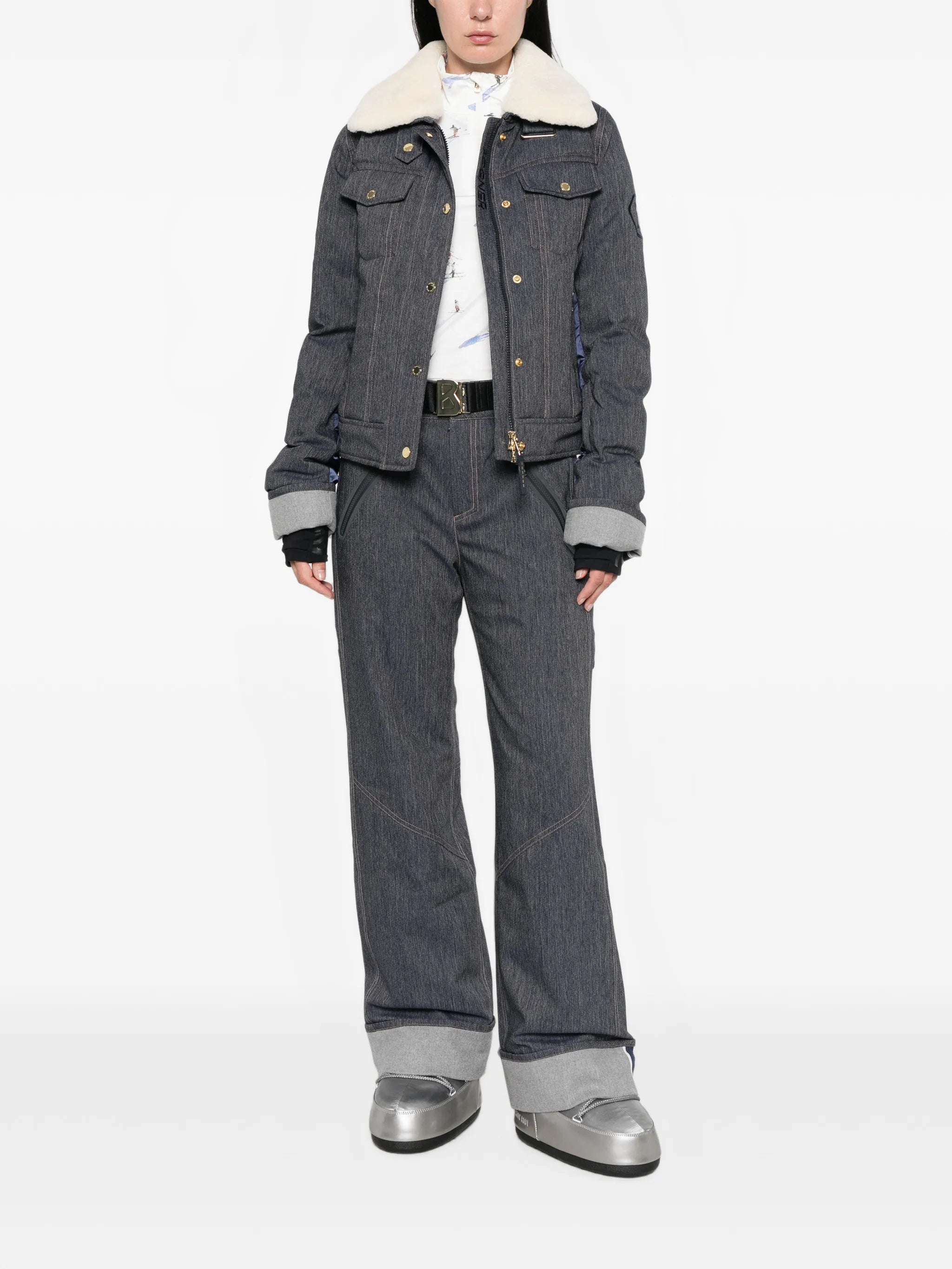 Klea denim ski pants
