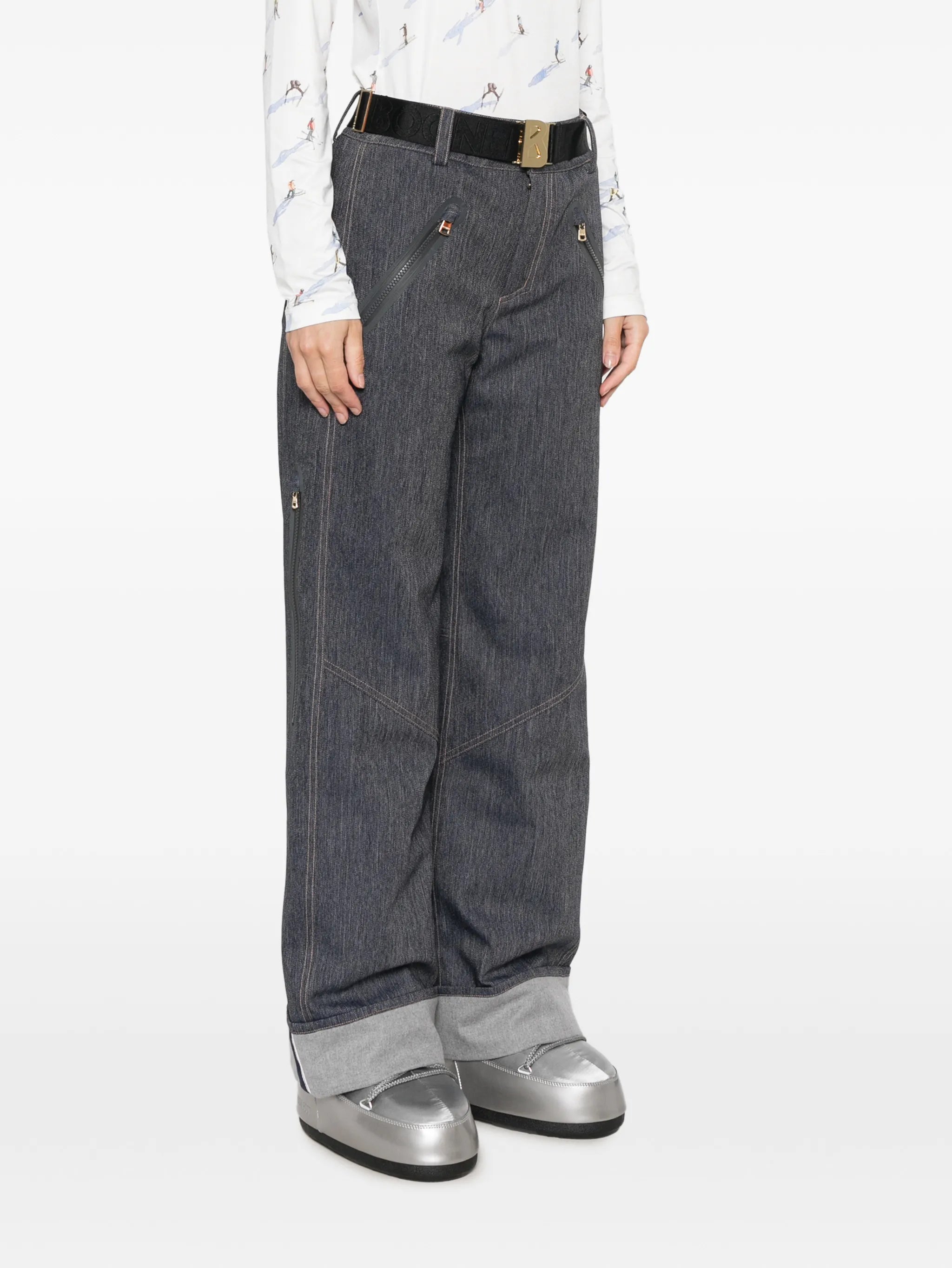 Klea denim ski pants