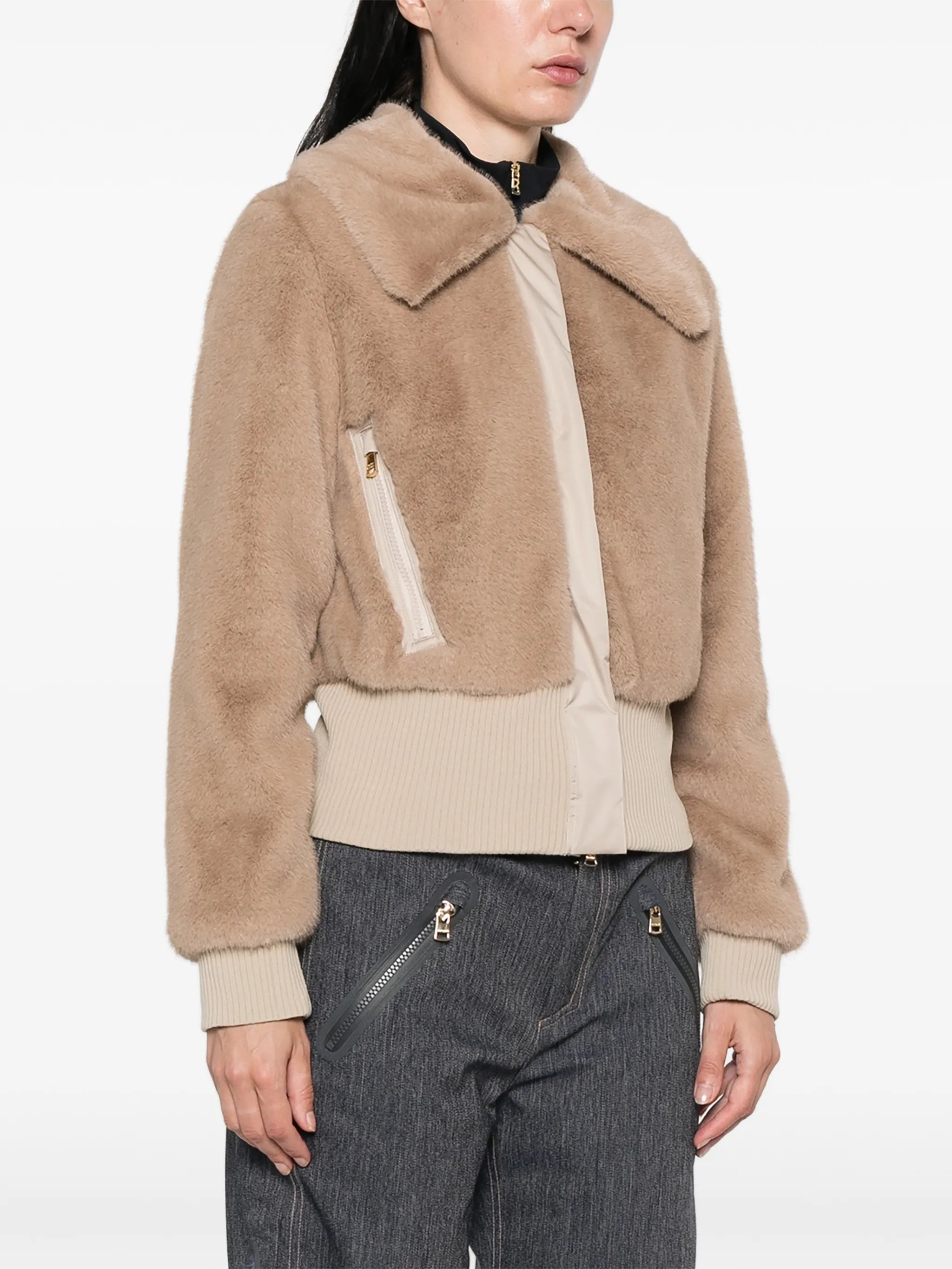 Jolyna faux-fur jacket