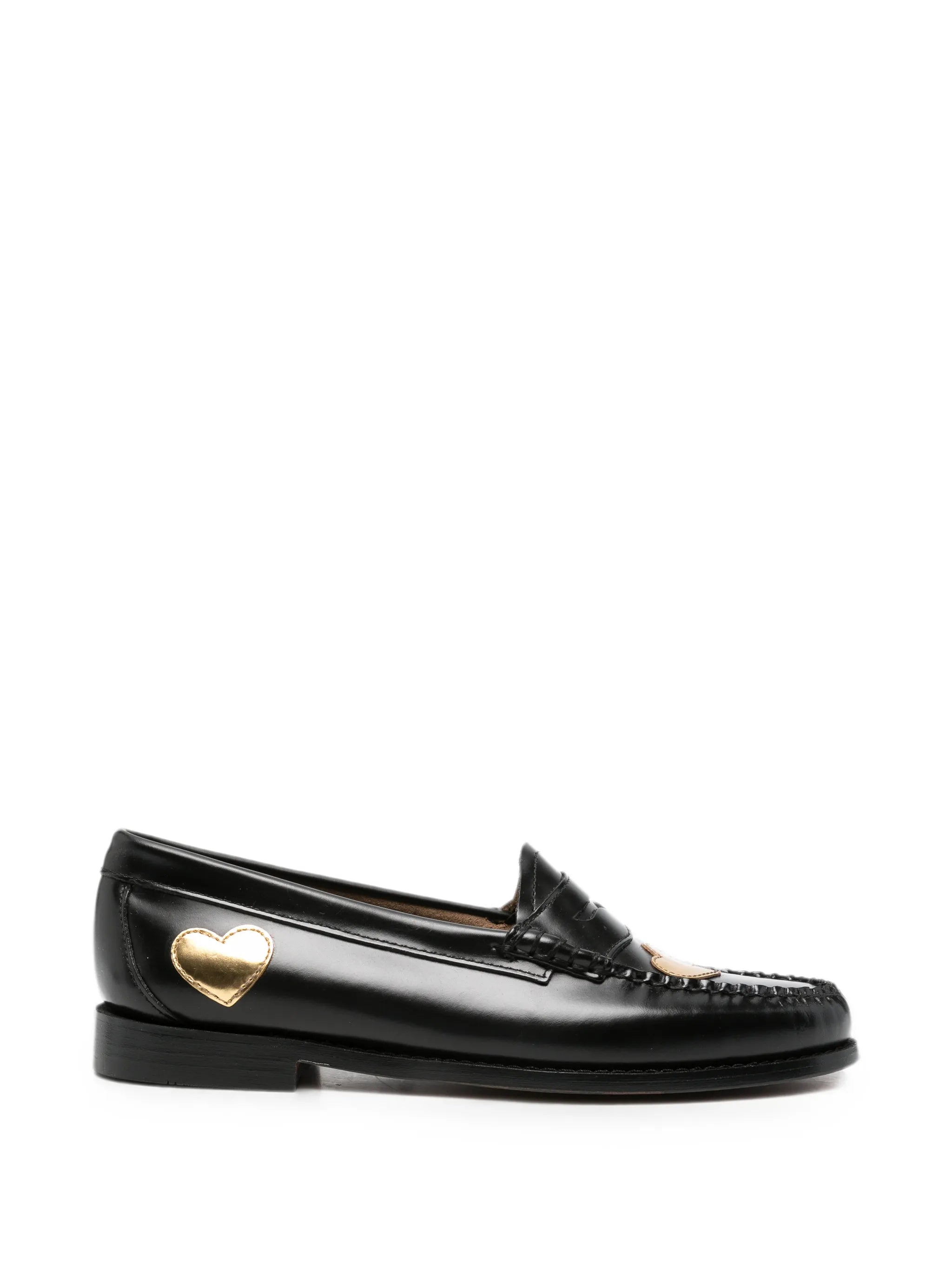 Weejun heart-motif penny-slot loafers