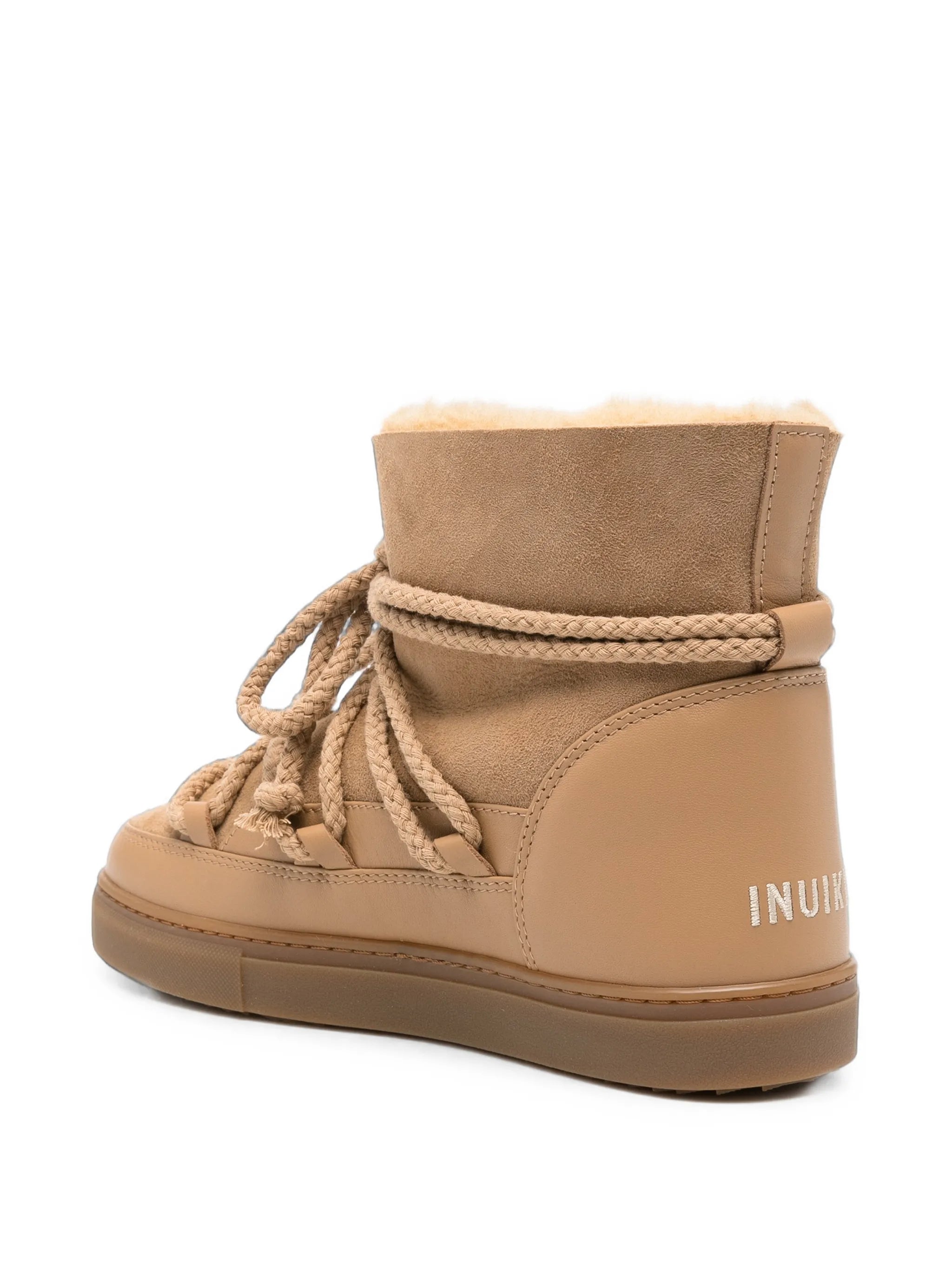 Classic lace-up suede boots