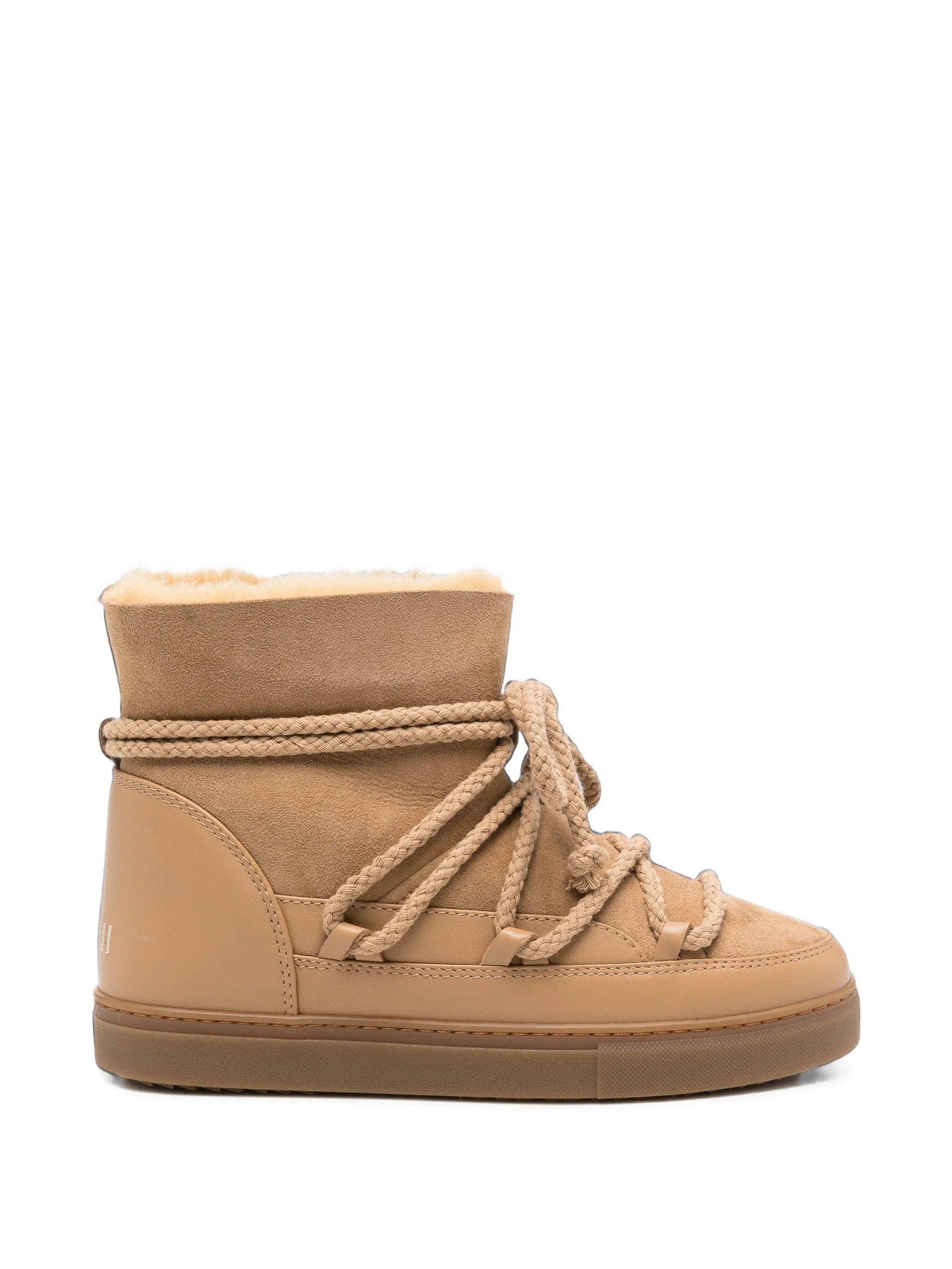 Classic lace-up suede boots