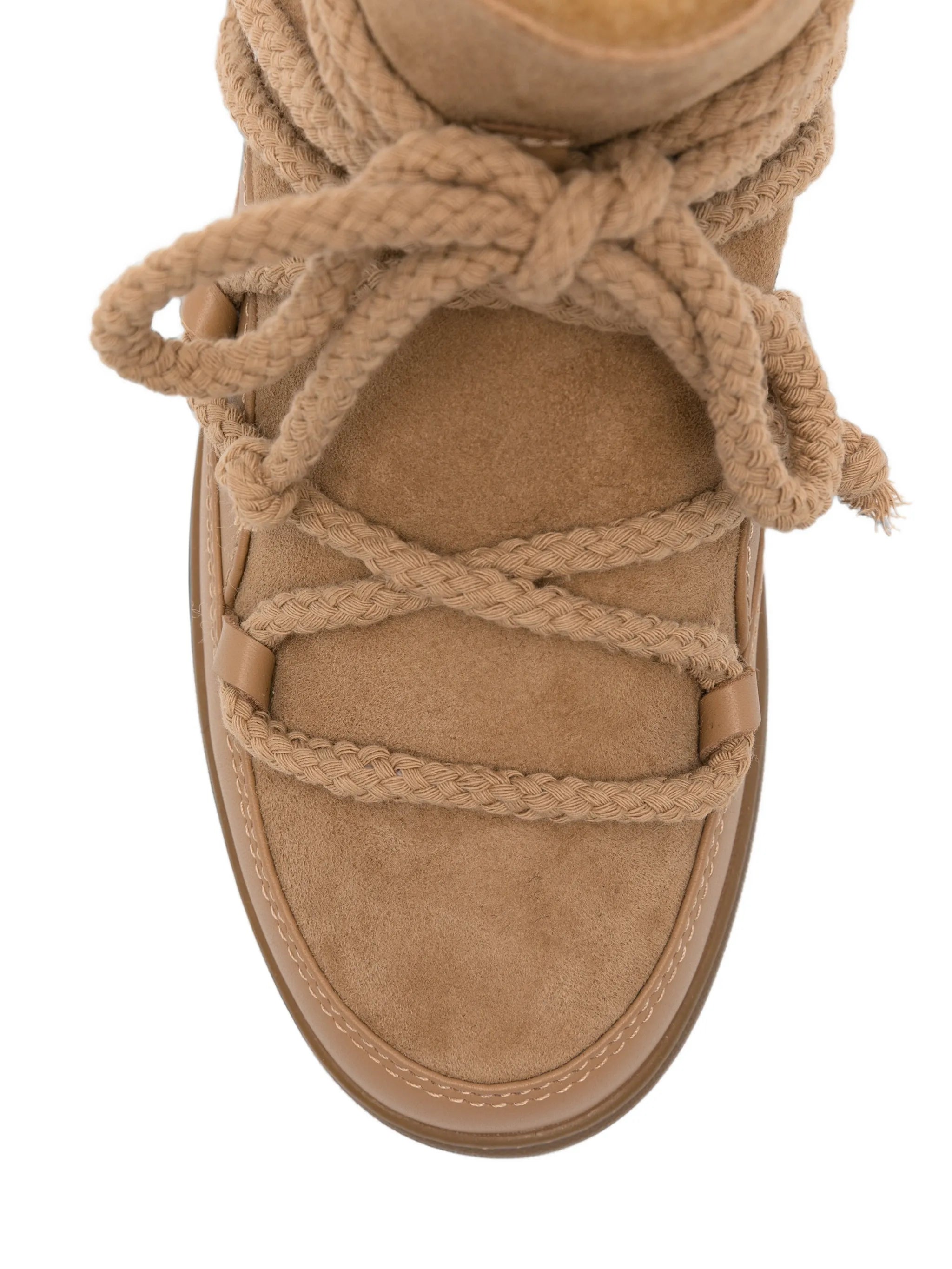 Classic lace-up suede boots