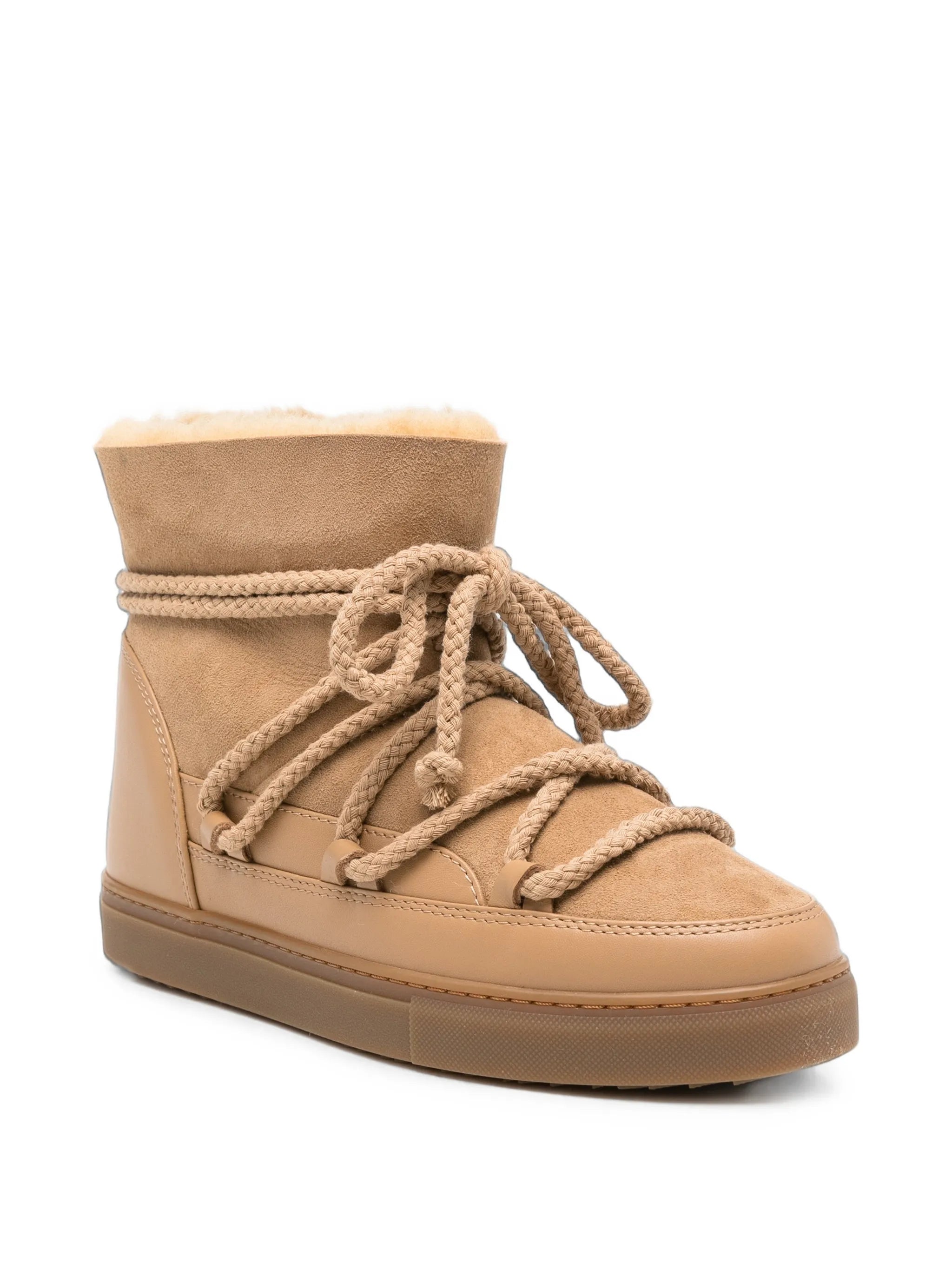 Classic lace-up suede boots