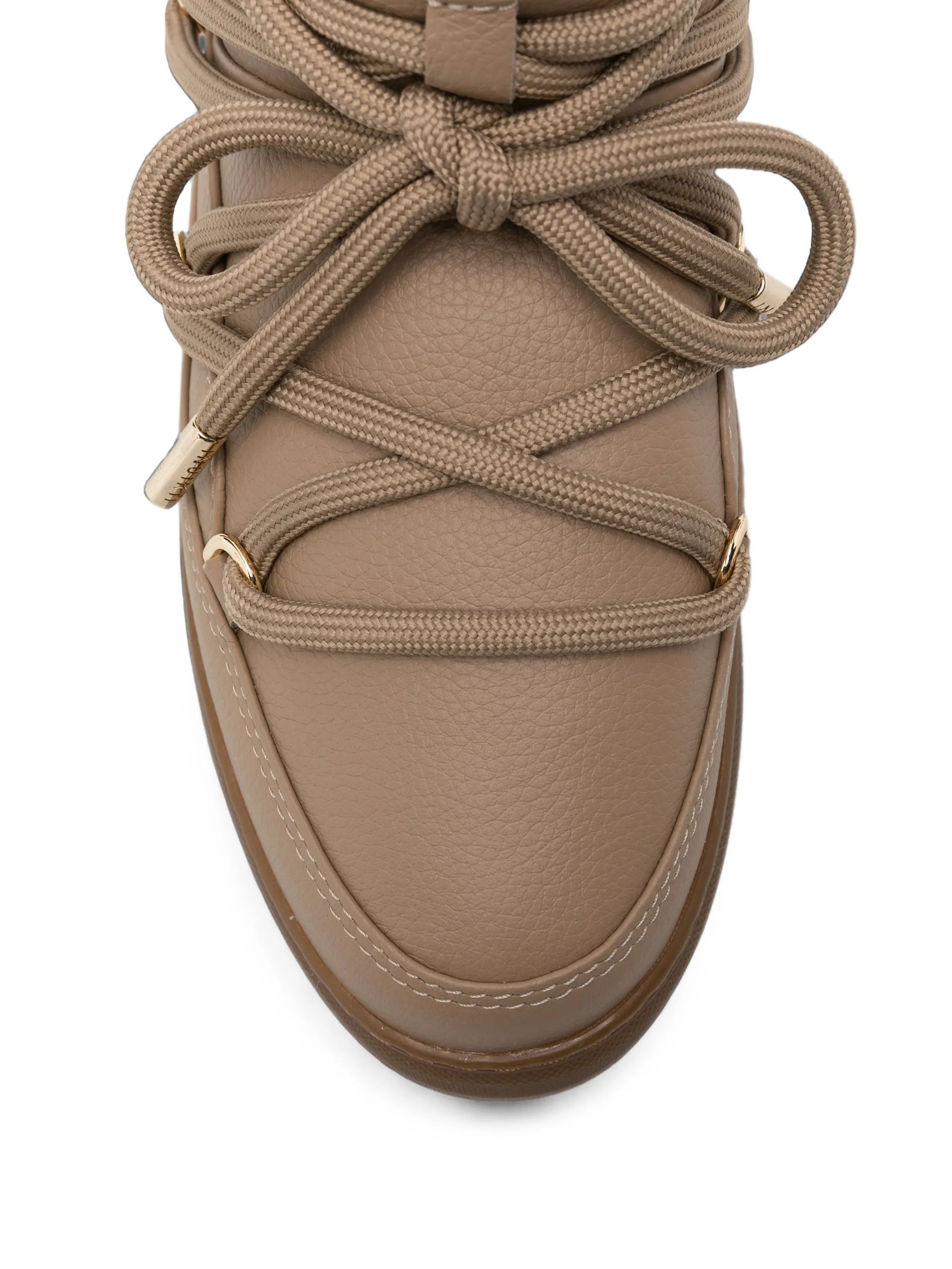lace-up leather ankle boots