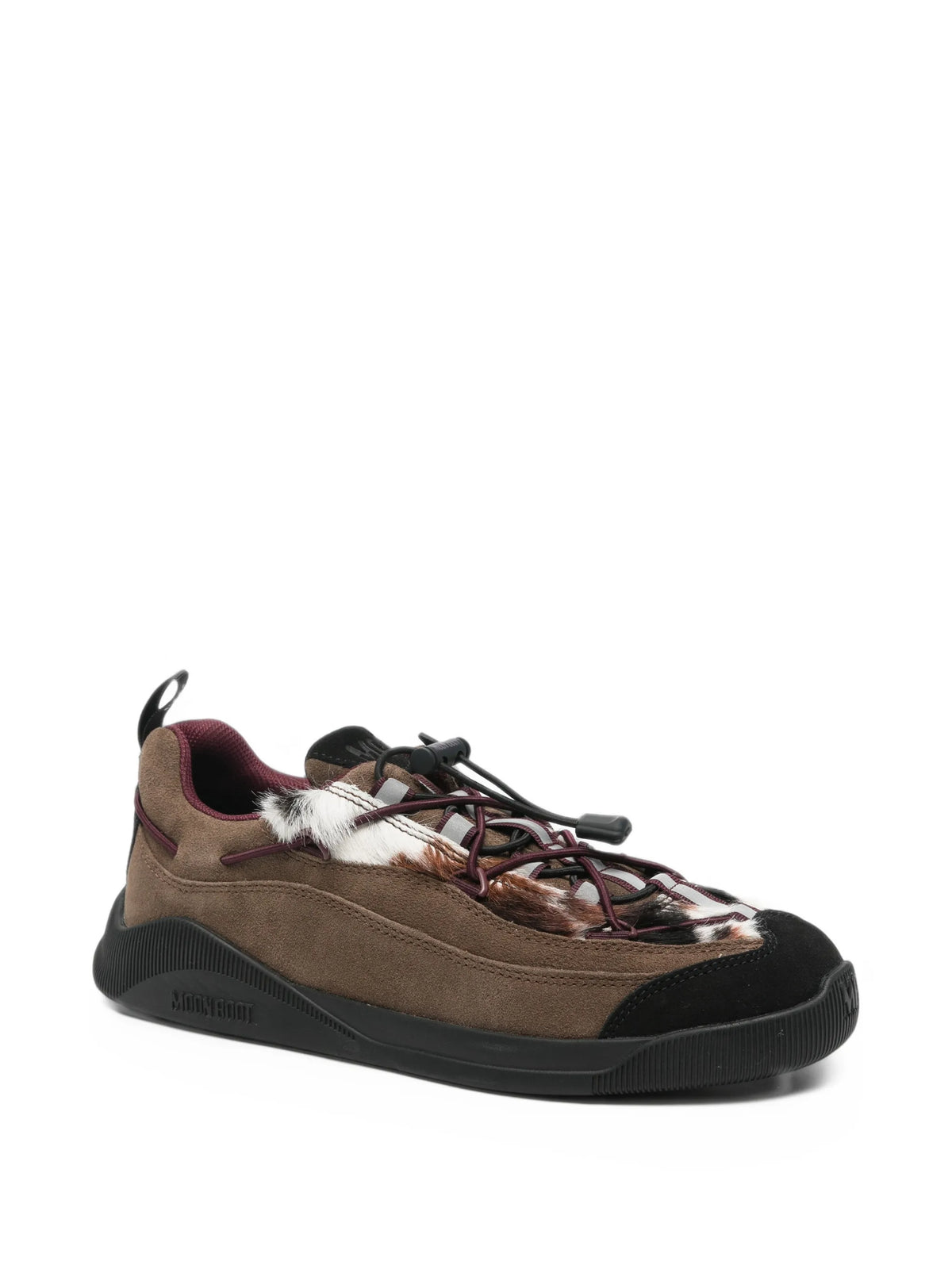 Moonlight cow-print sneakers