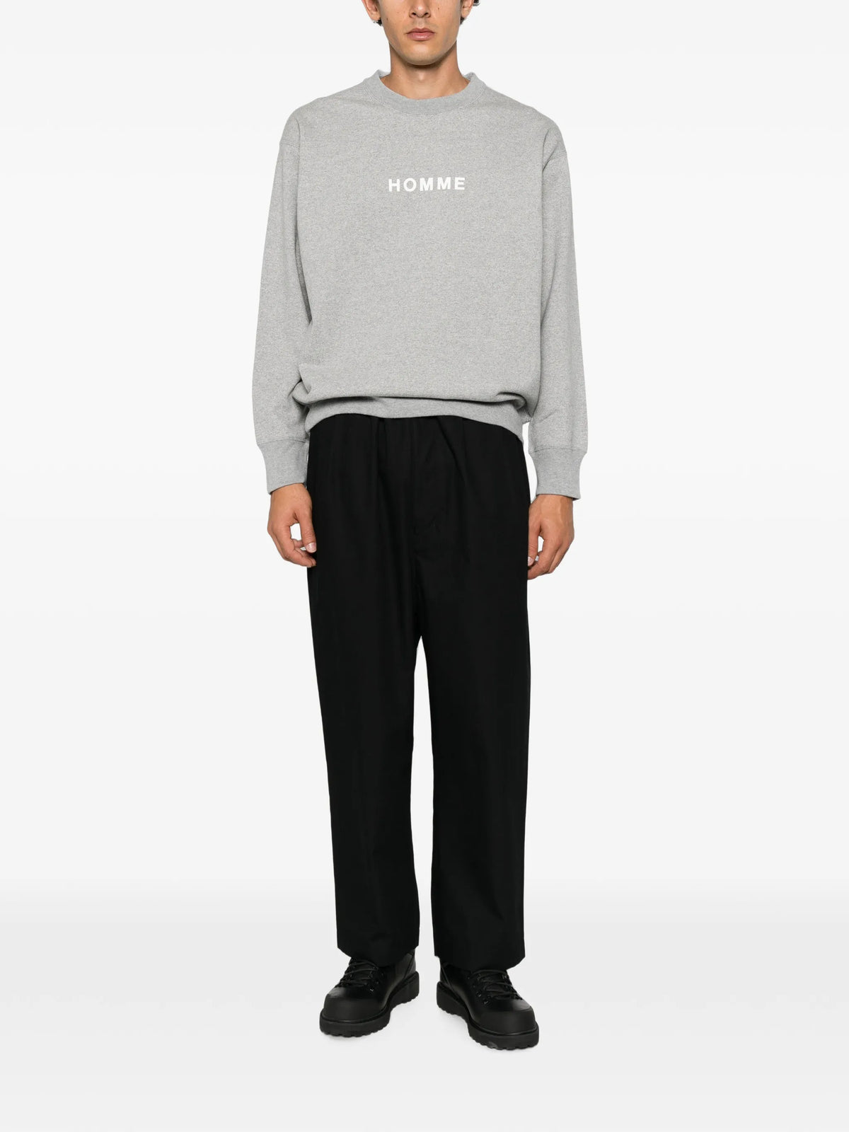 logo-print sweatshirt