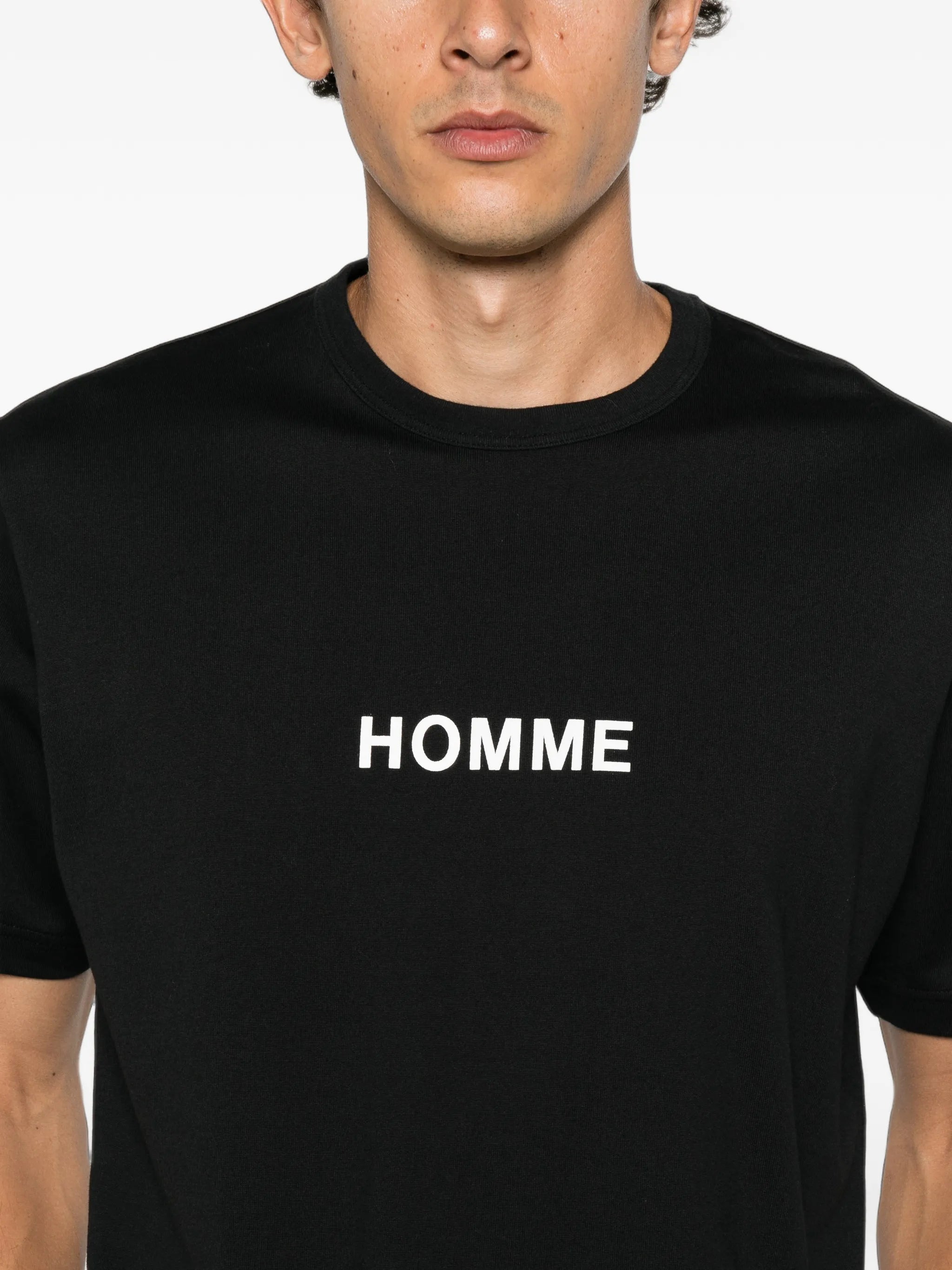 logo-print T-shirt