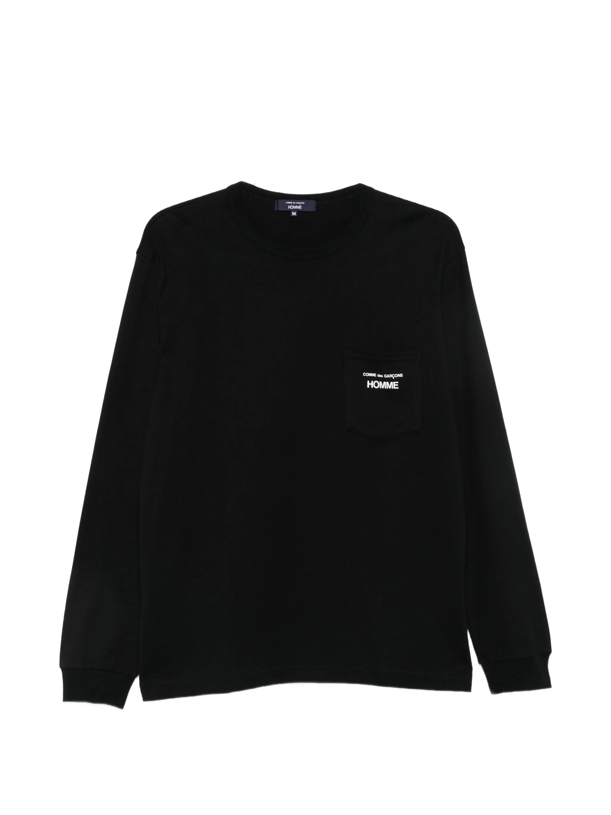 logo-print pocket T-shirt