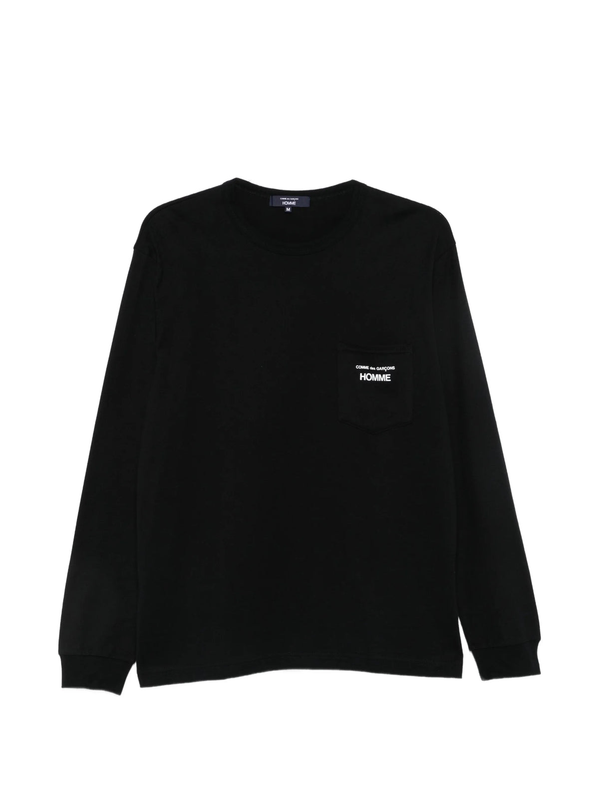 logo-print pocket T-shirt
