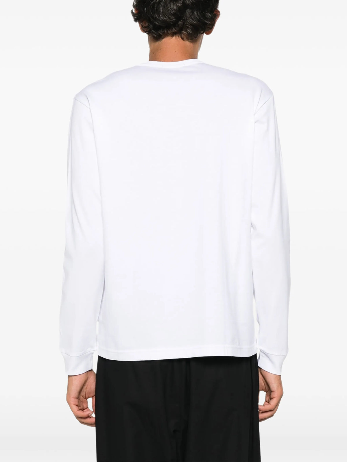 logo-print chest-pocket T-shirt